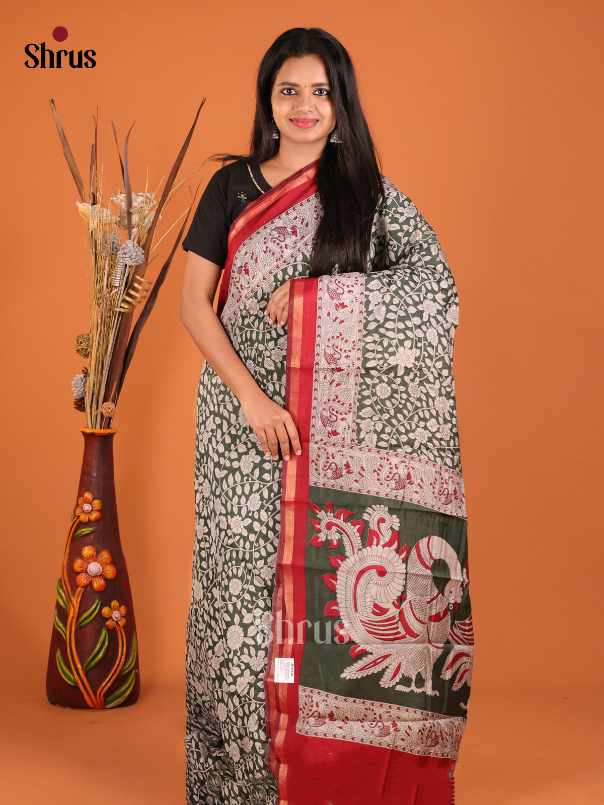 DHS20280 - Art Modal Saree - Shop on Shrus.com