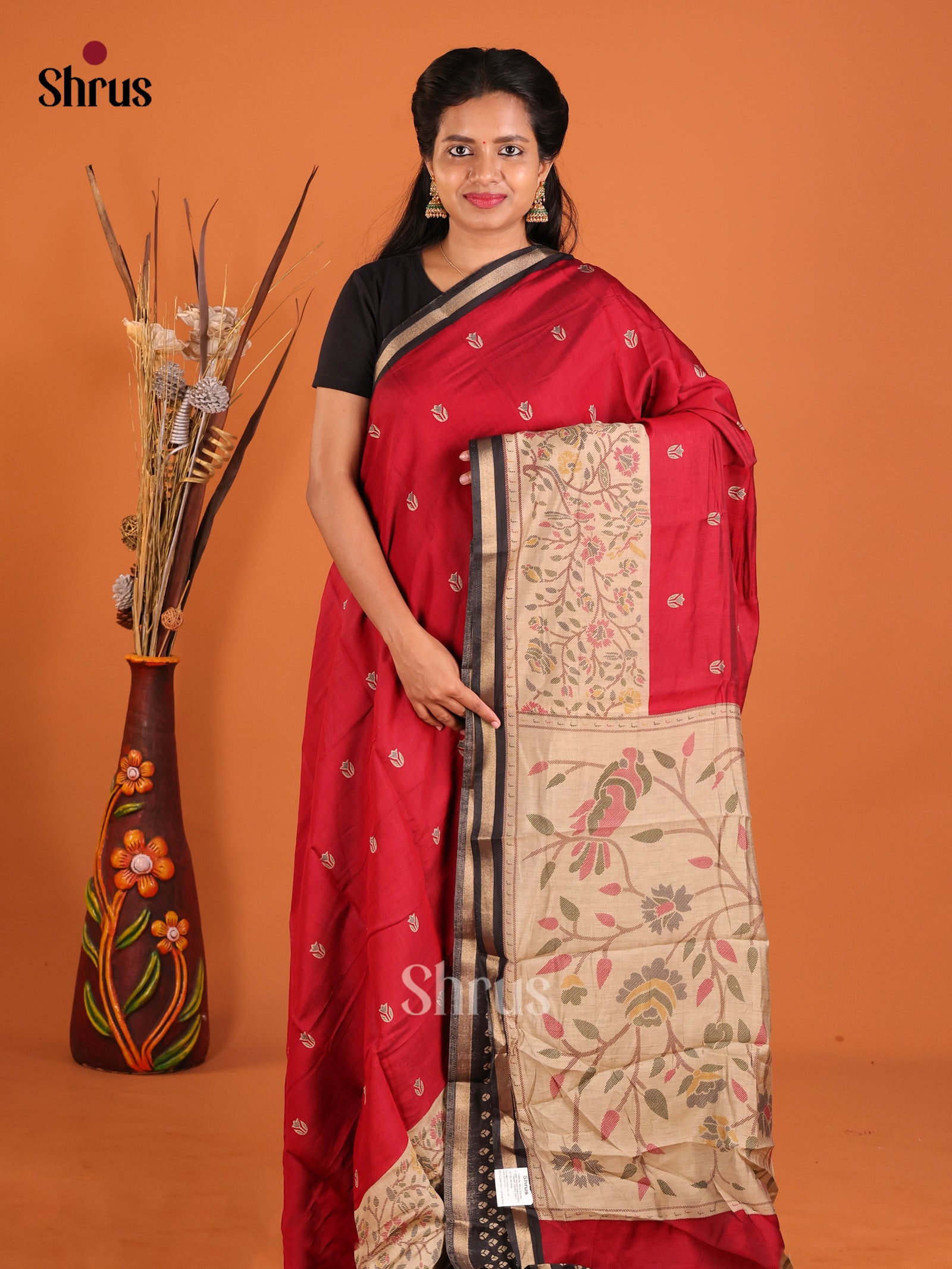 DHS20288 - Art Modal Saree - Shop on Shrus.com