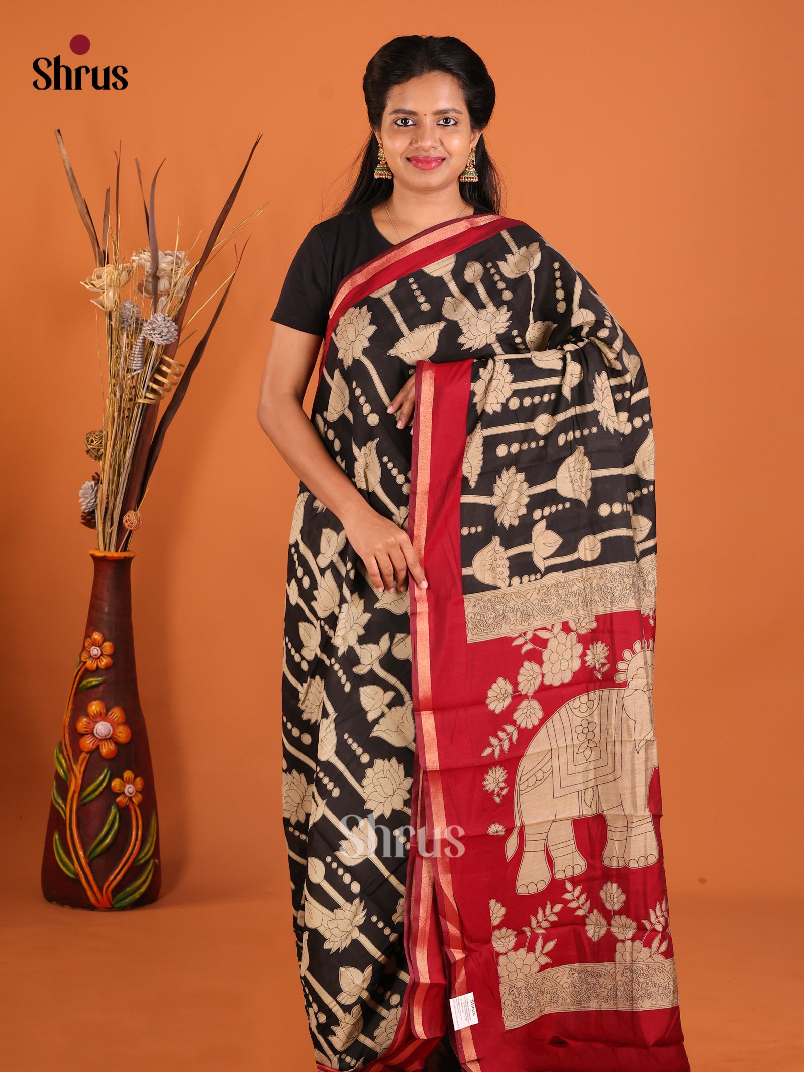 DHS20290 - Art Modal Saree - Shop on Shrus.com