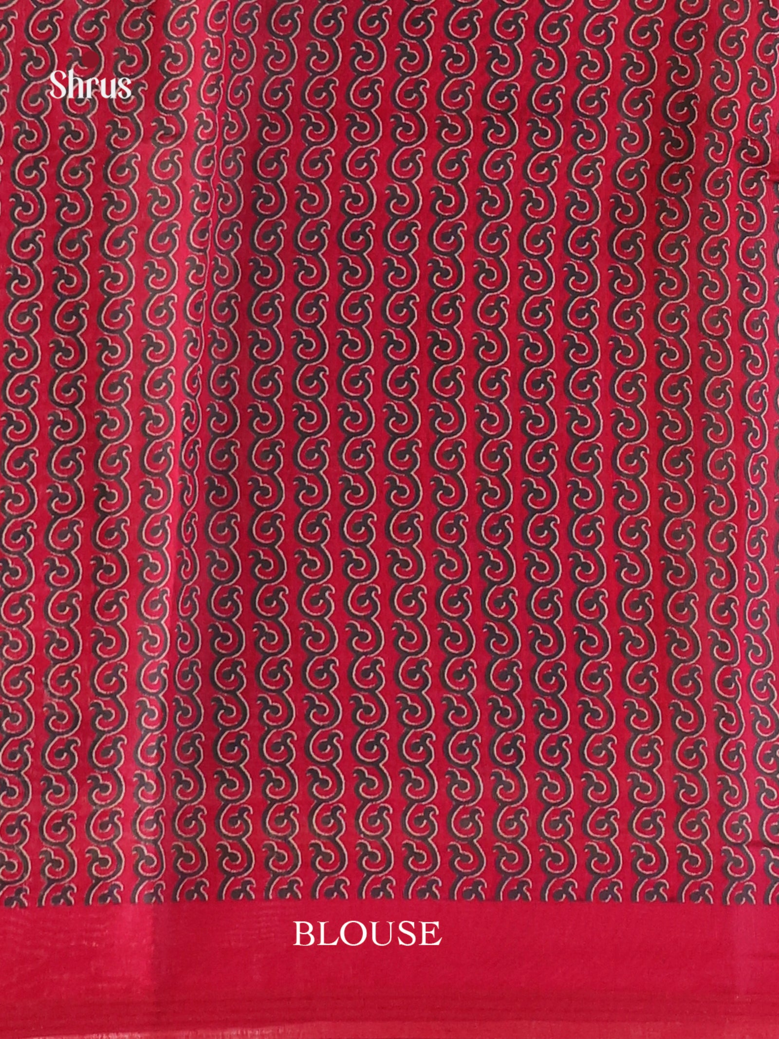 Black & Red - Art Modal Saree