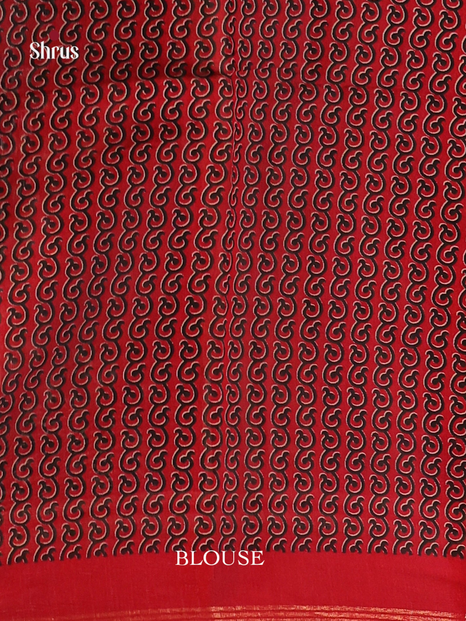 Black & Red - Art Modal Saree