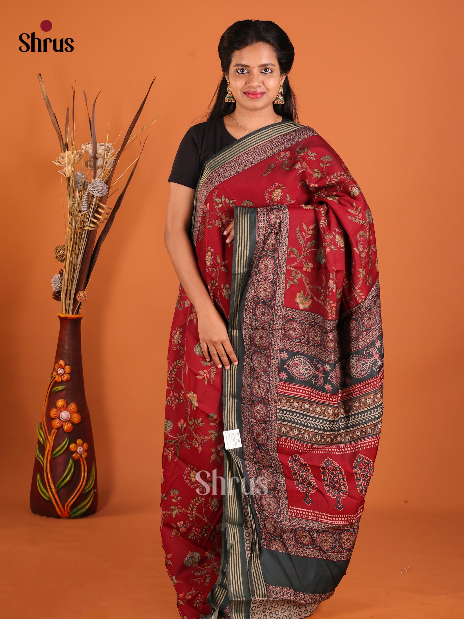 DHS20310 - Art Modal Saree - Shop on Shrus.com