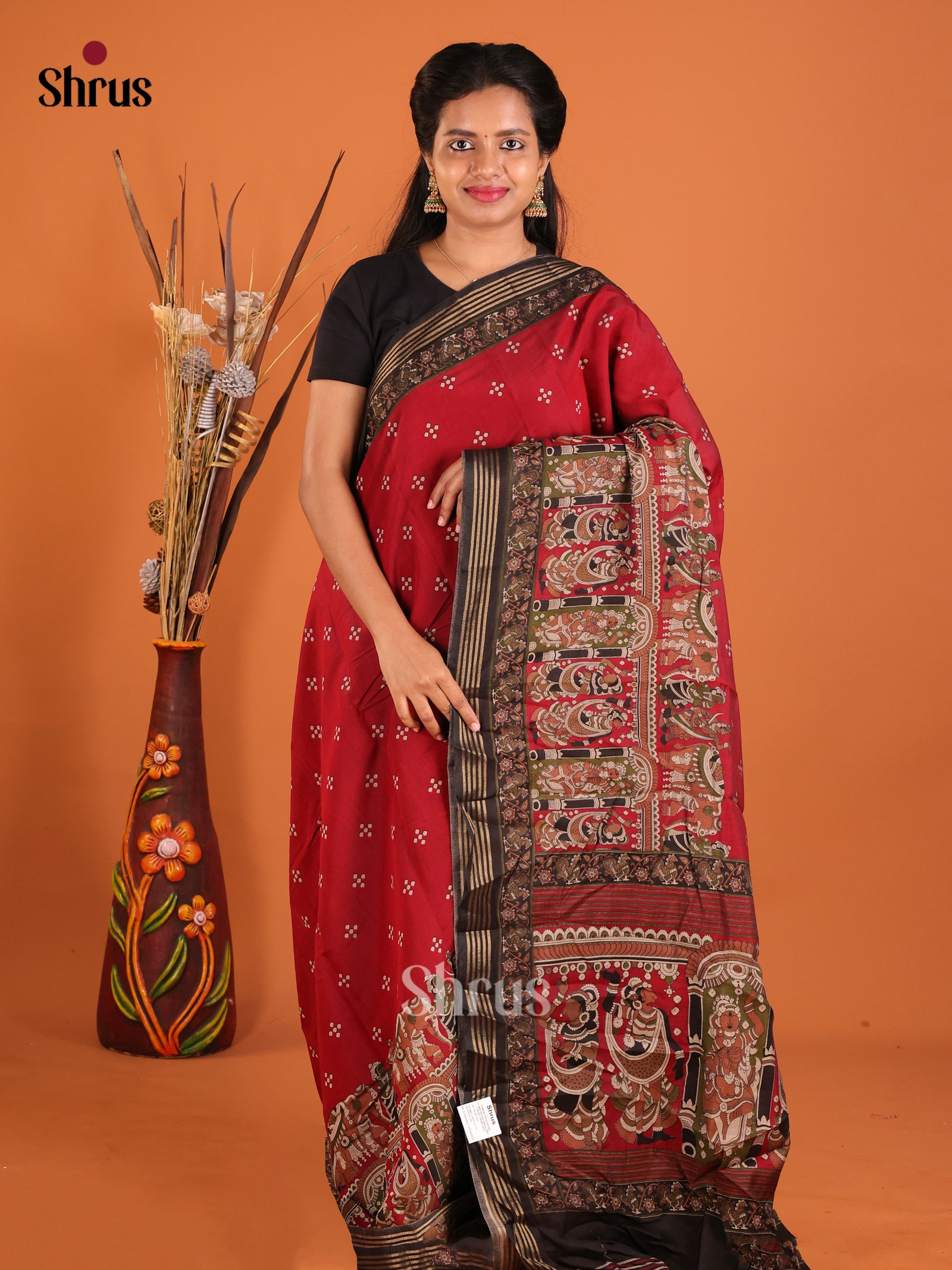DHS20312 - Art Modal Saree - Shop on Shrus.com