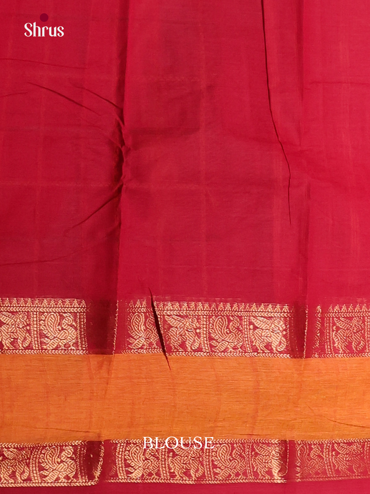 Maroon & Green - Chettinad Cotton Saree