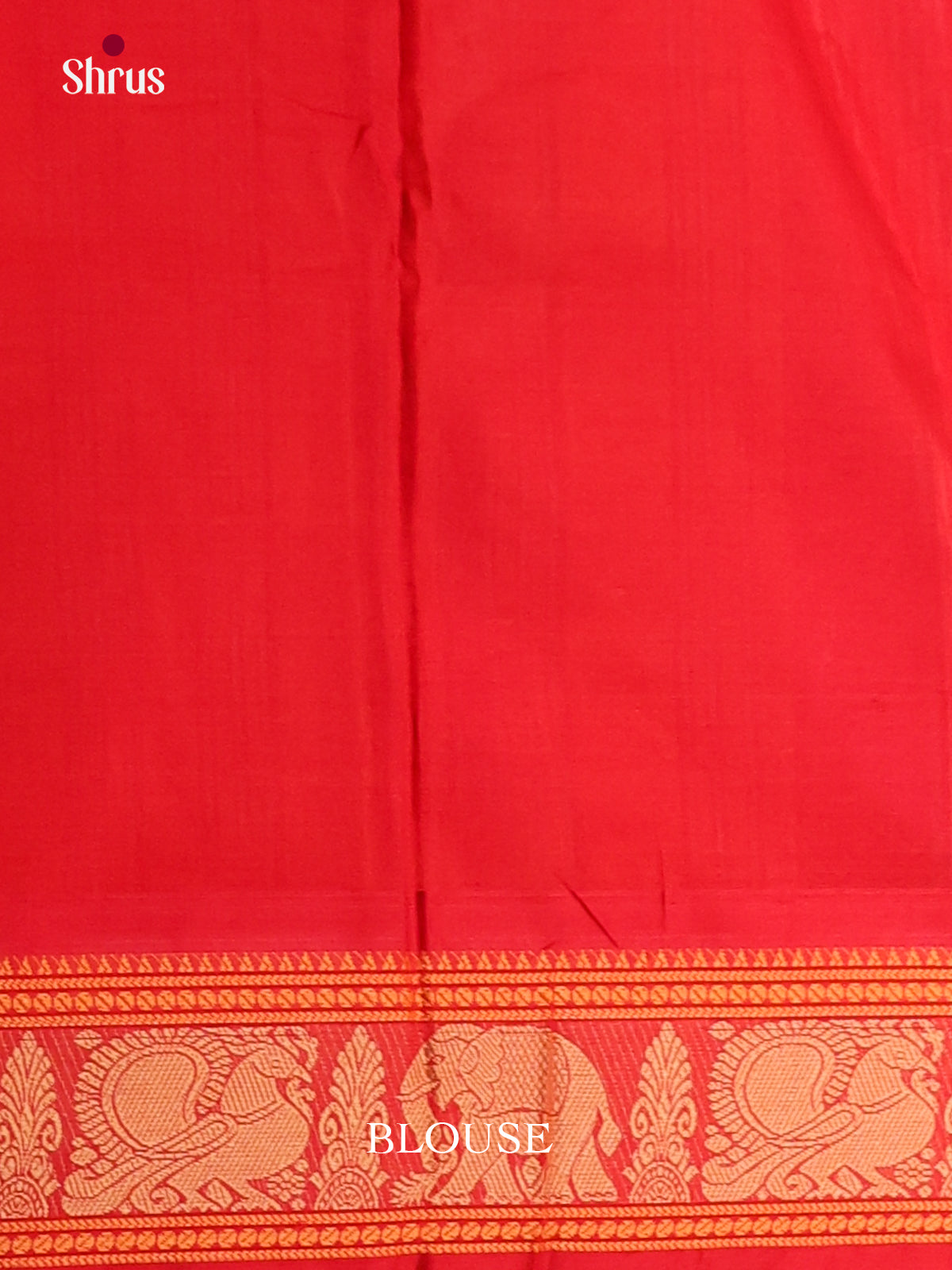 Grey & Red - Chettinad Cotton Saree