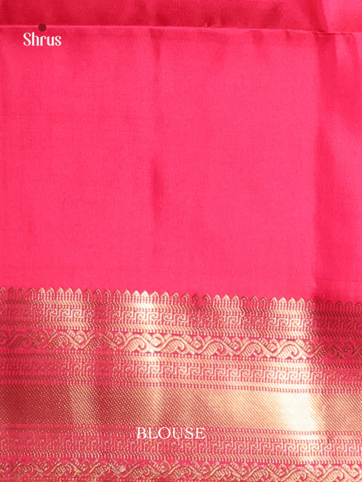 Sheeny Pastel Blue Soft Silk Saree with Zari Buttas & Orangish Pink rich zari border -2