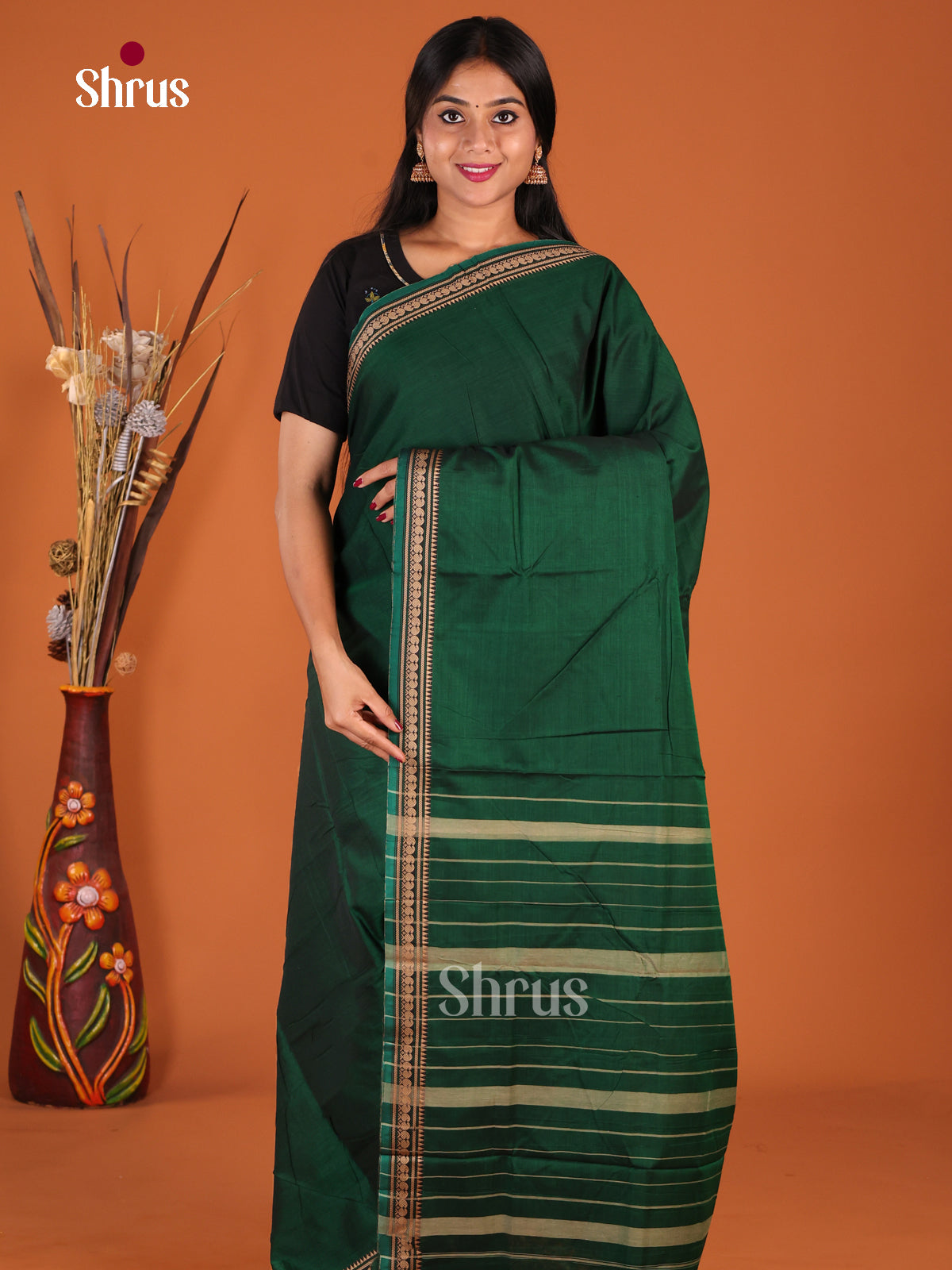 Green - Narayanpet Cotton Saree