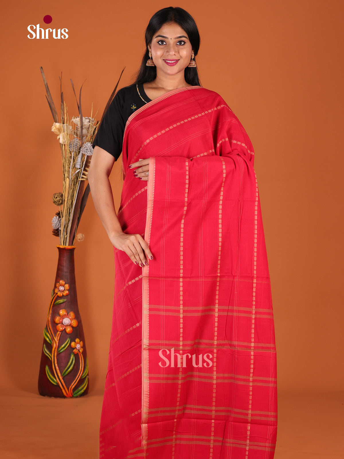DHS21182 - Narayanpet Cotton Saree