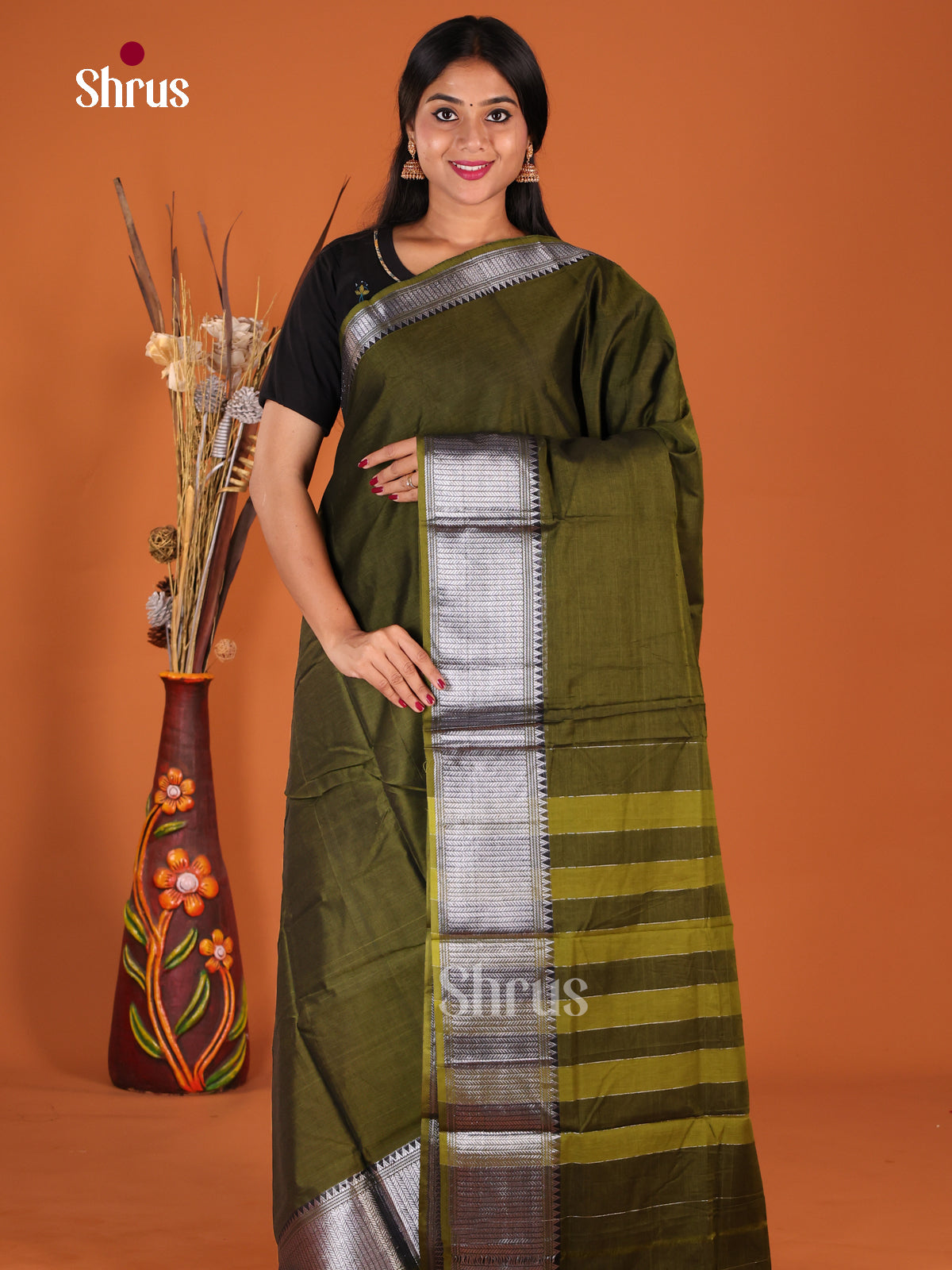 DHS21206 - Narayanpet Cotton Saree