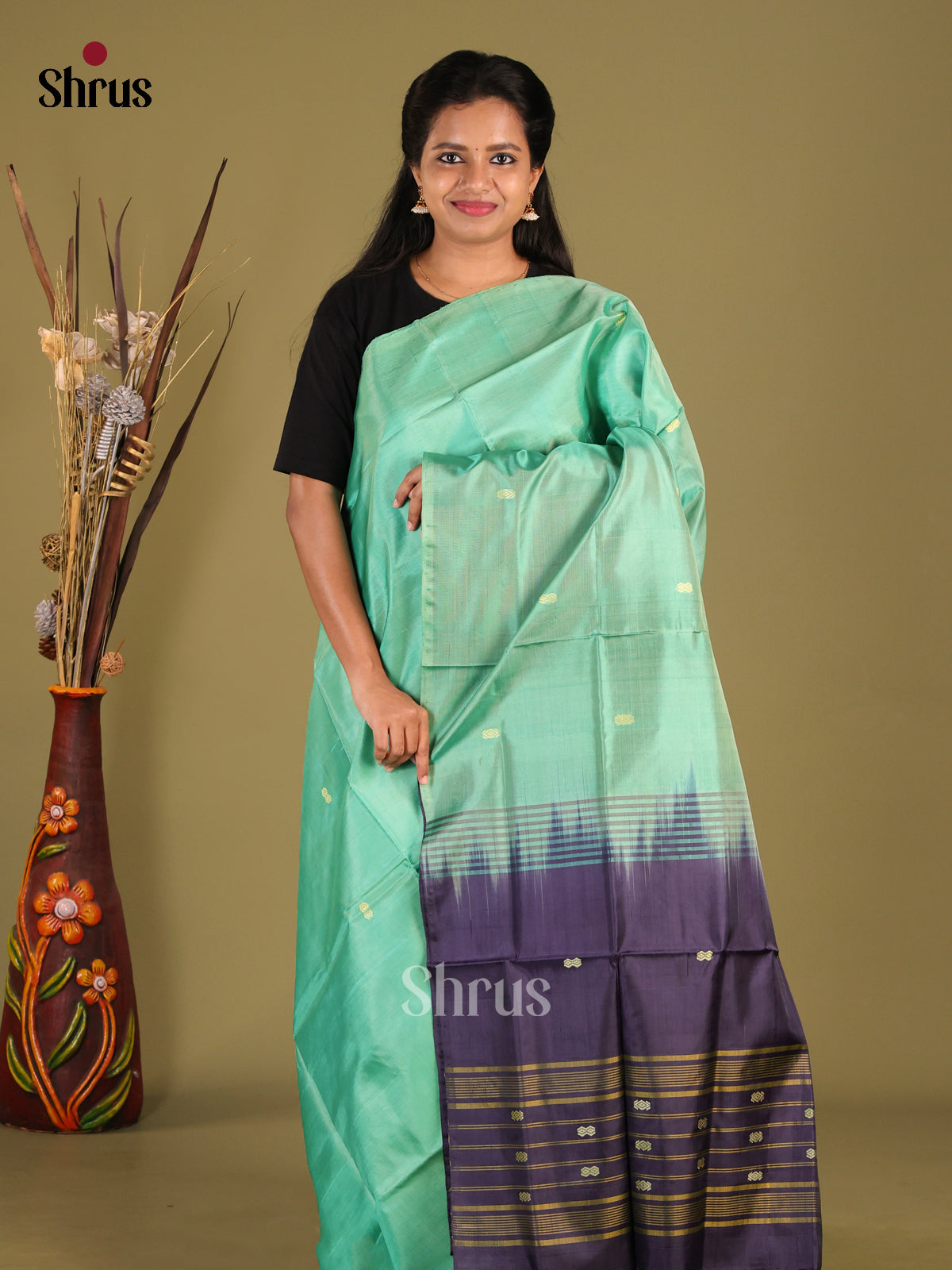 DHS22017 - Banana Pith Saree - Shop on Shrus.com