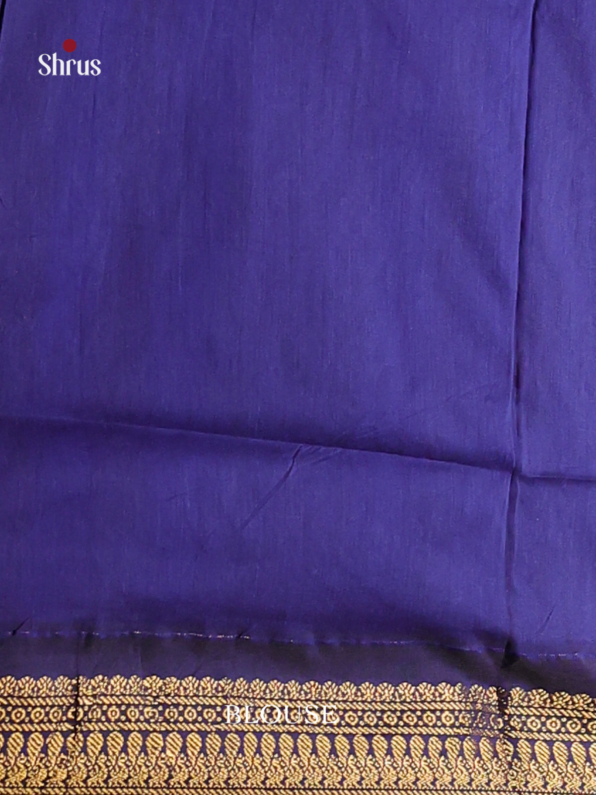 Grey & Blue - Kalyani Cotton Saree - Shop on Shrus.com