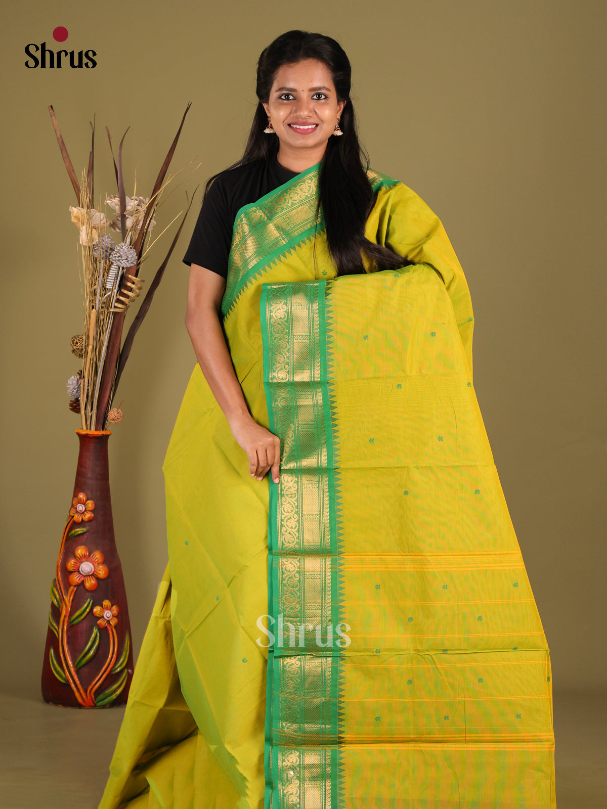 DHS22107 - Chettinad Cotton Saree