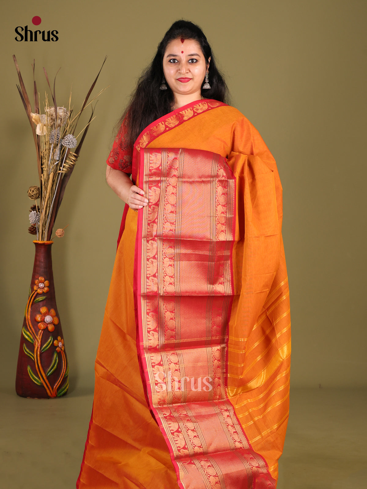 DHS22118 - Narayanpet Cotton Saree