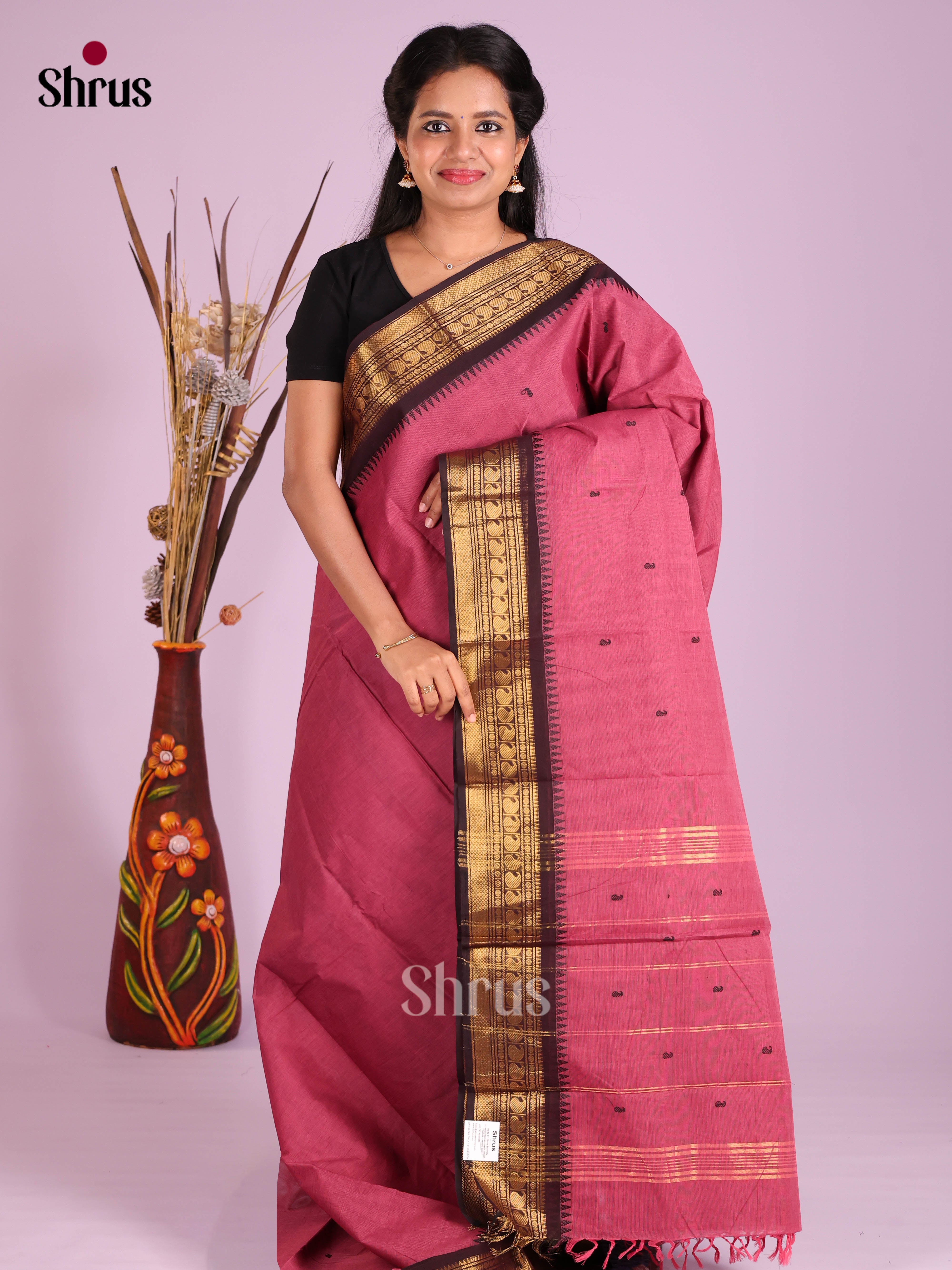 DHS22122 - Chettinad Cotton Saree