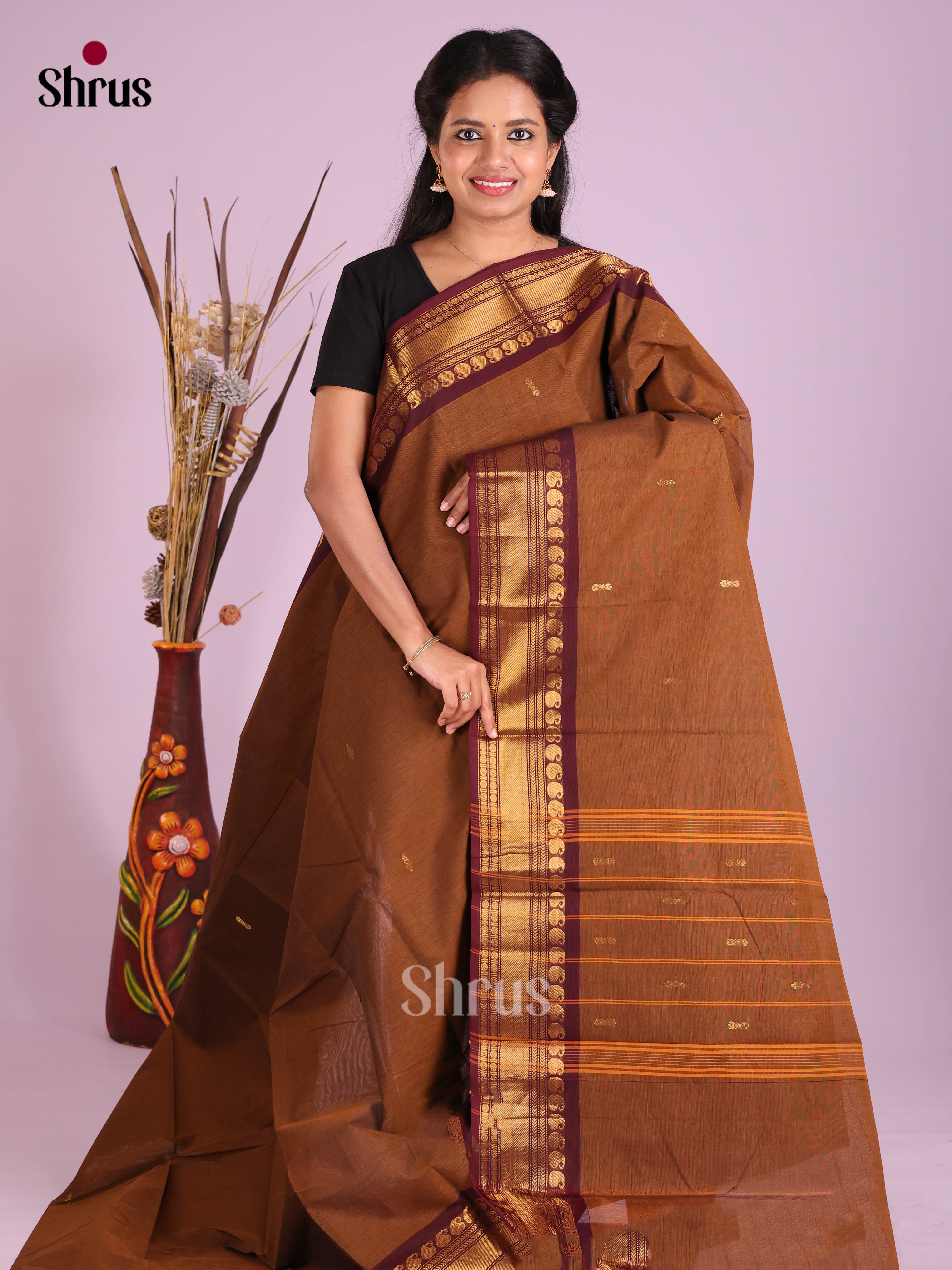 DHS22134 - Chettinad Cotton Saree