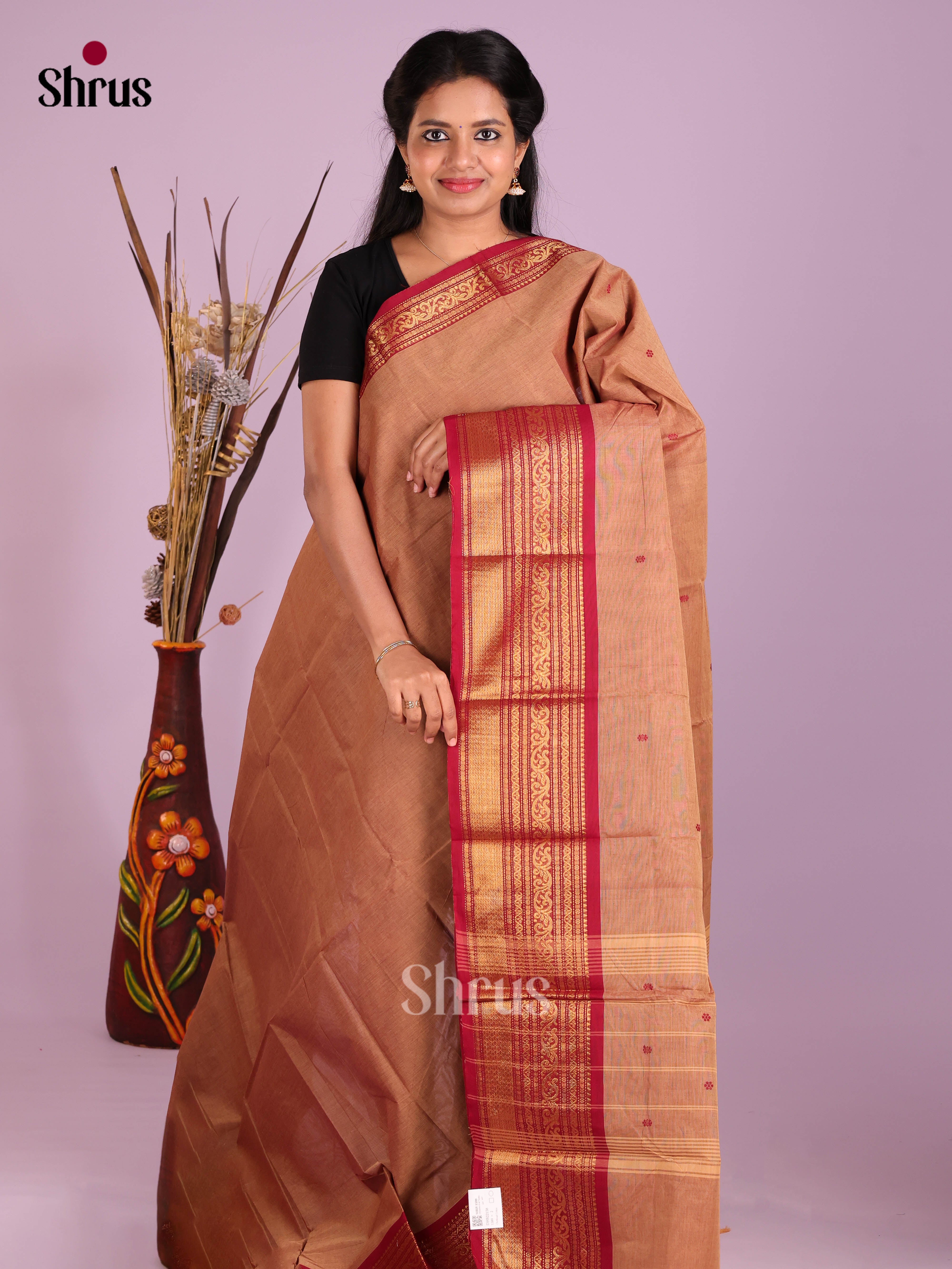 DHS22158 - Chettinad Cotton Saree