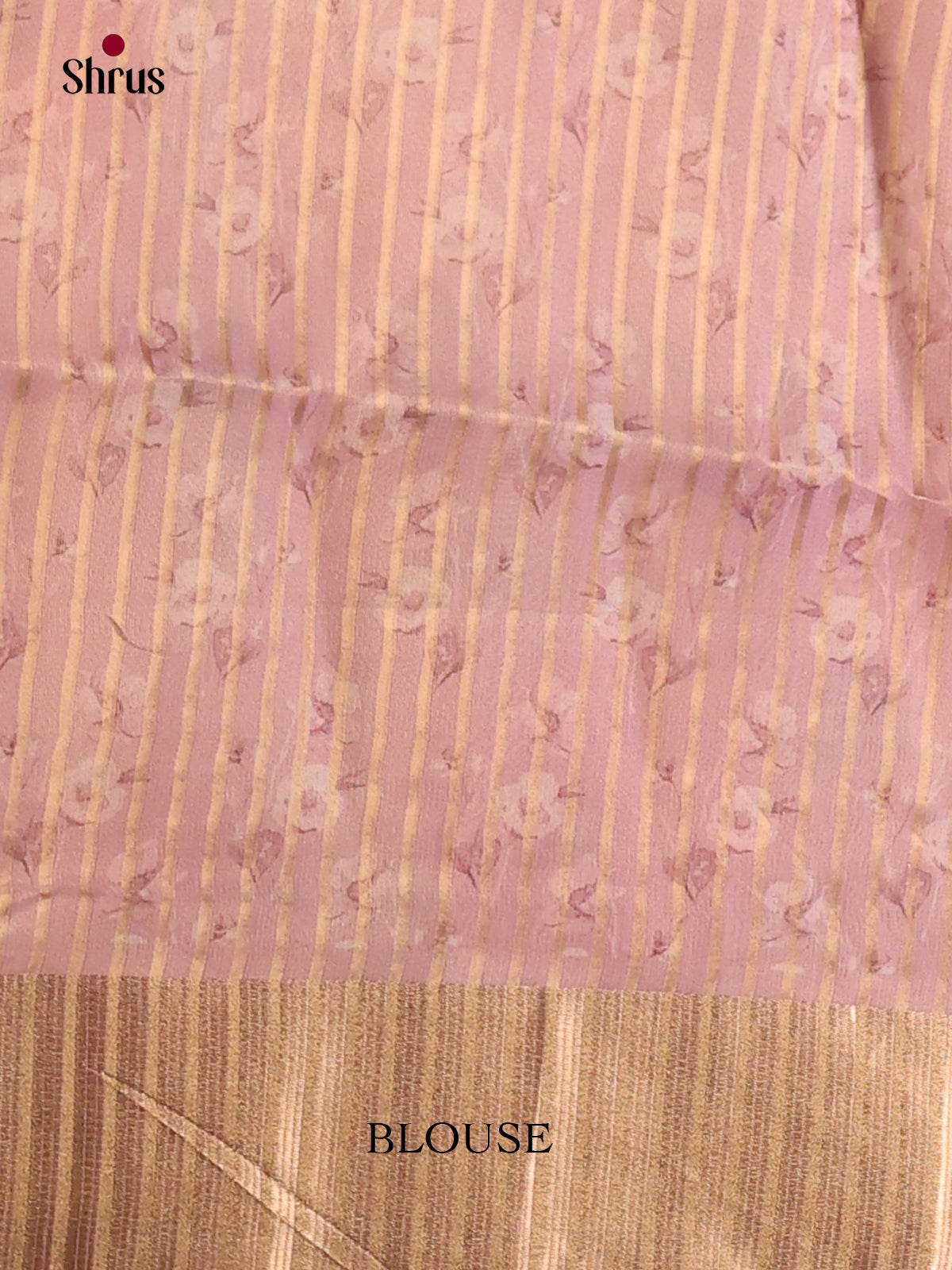 Lavender - Semi Organza Saree - Shop on Shrus.com