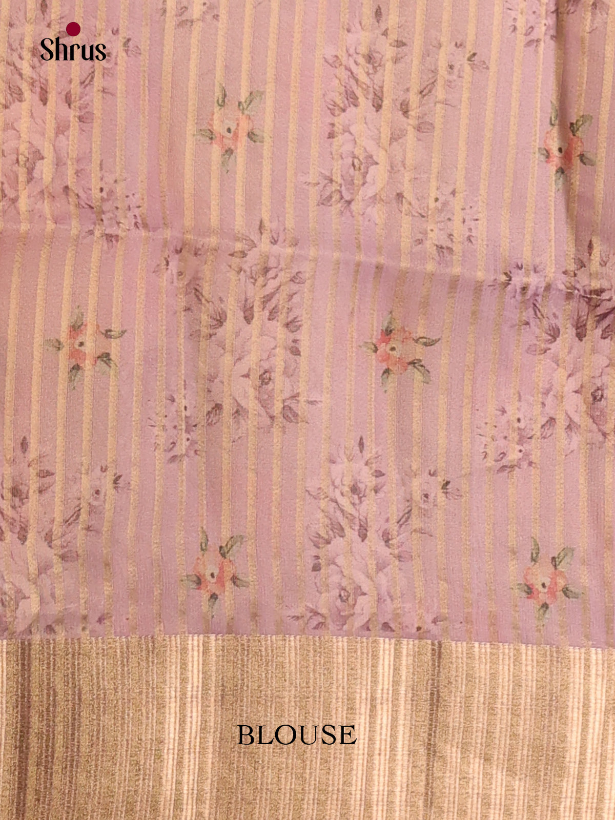 Lavender - Semi Organza Saree