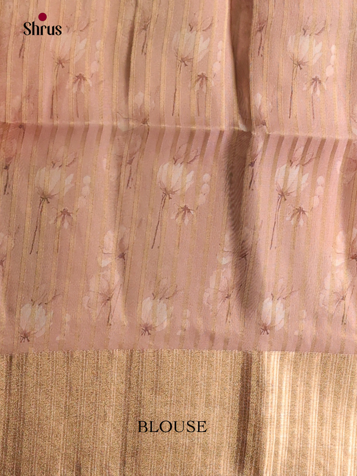 mild Lavender- Semi Organza Saree - Shop on Shrus.com