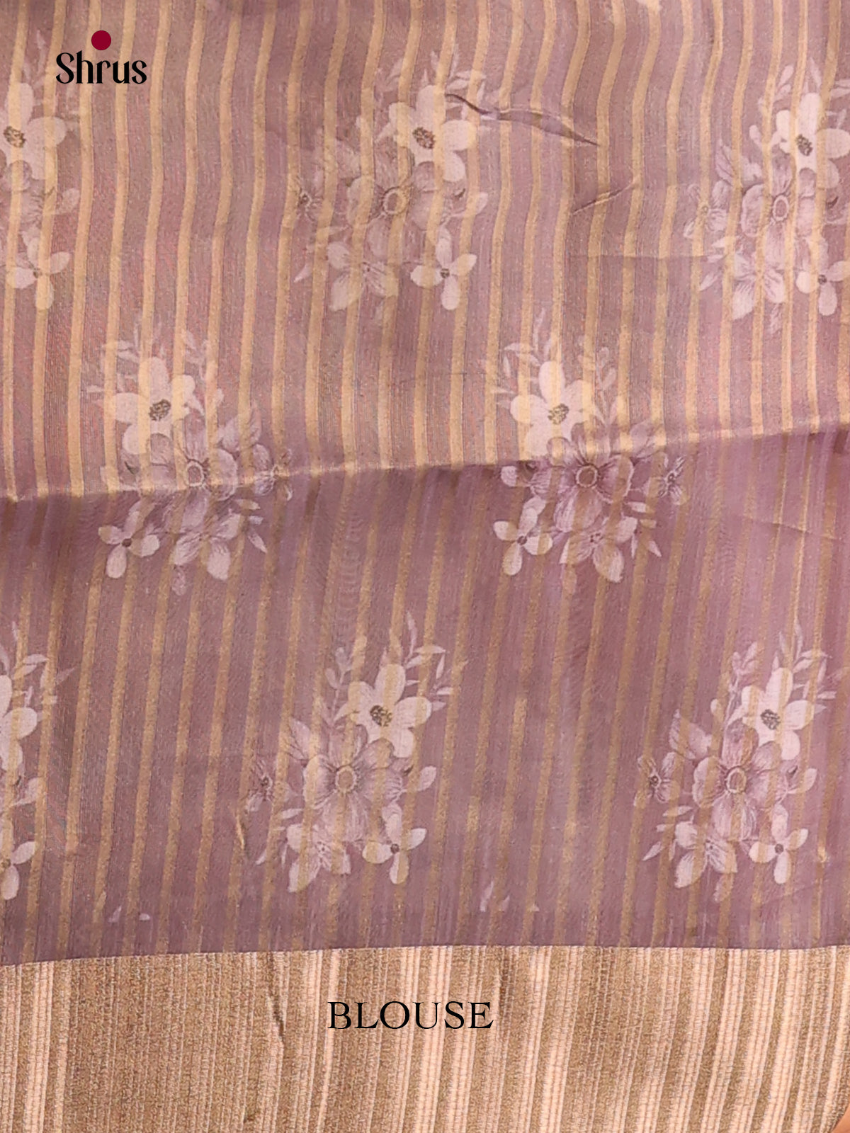 Lavender - Semi Organza Saree