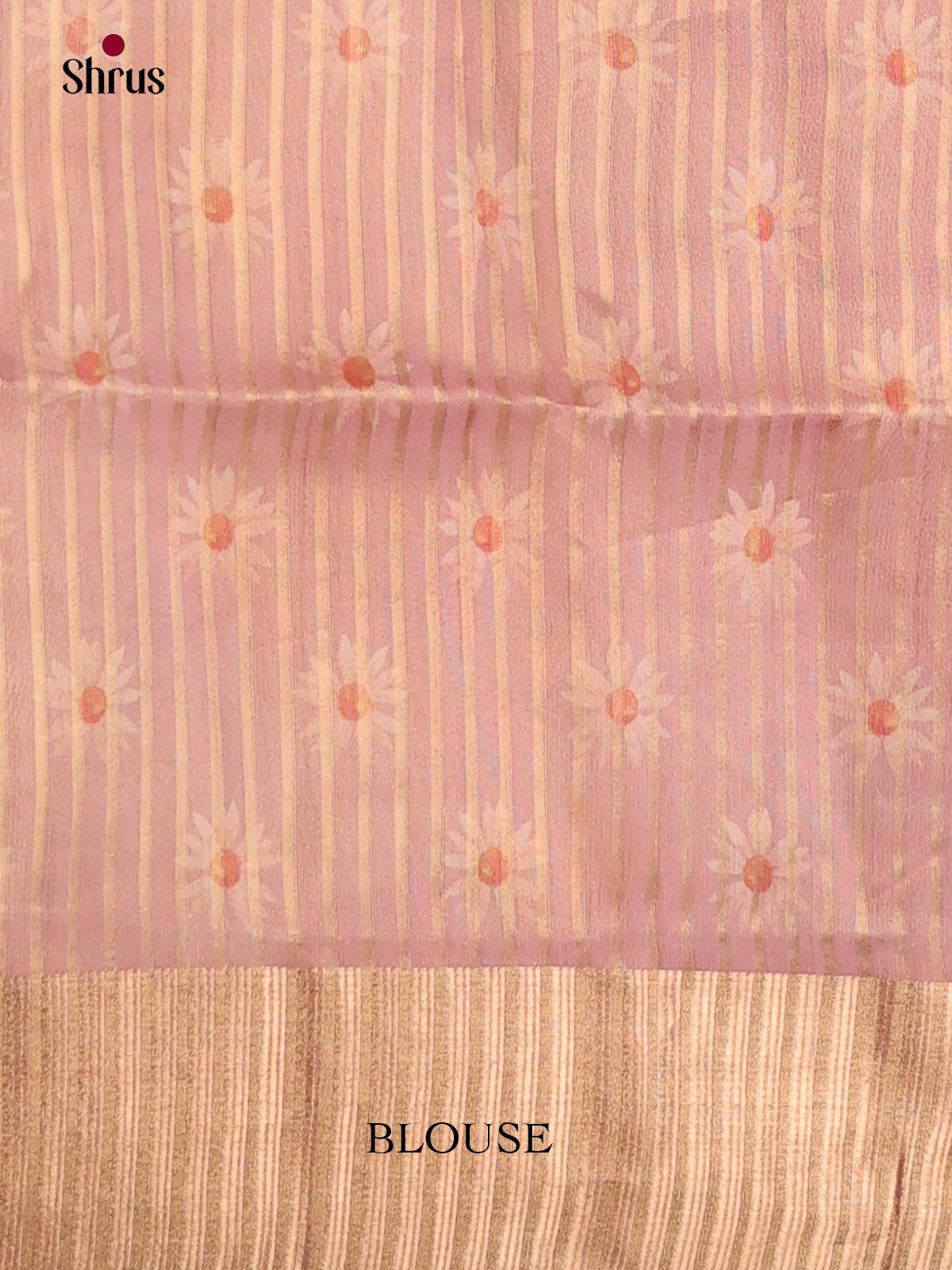 Purple - Semi Organza Saree - Shop on Shrus.com
