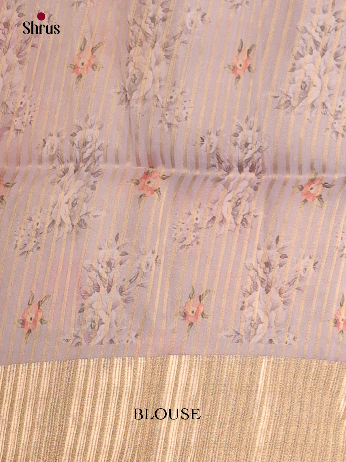 Lavender - Semi Organza Saree