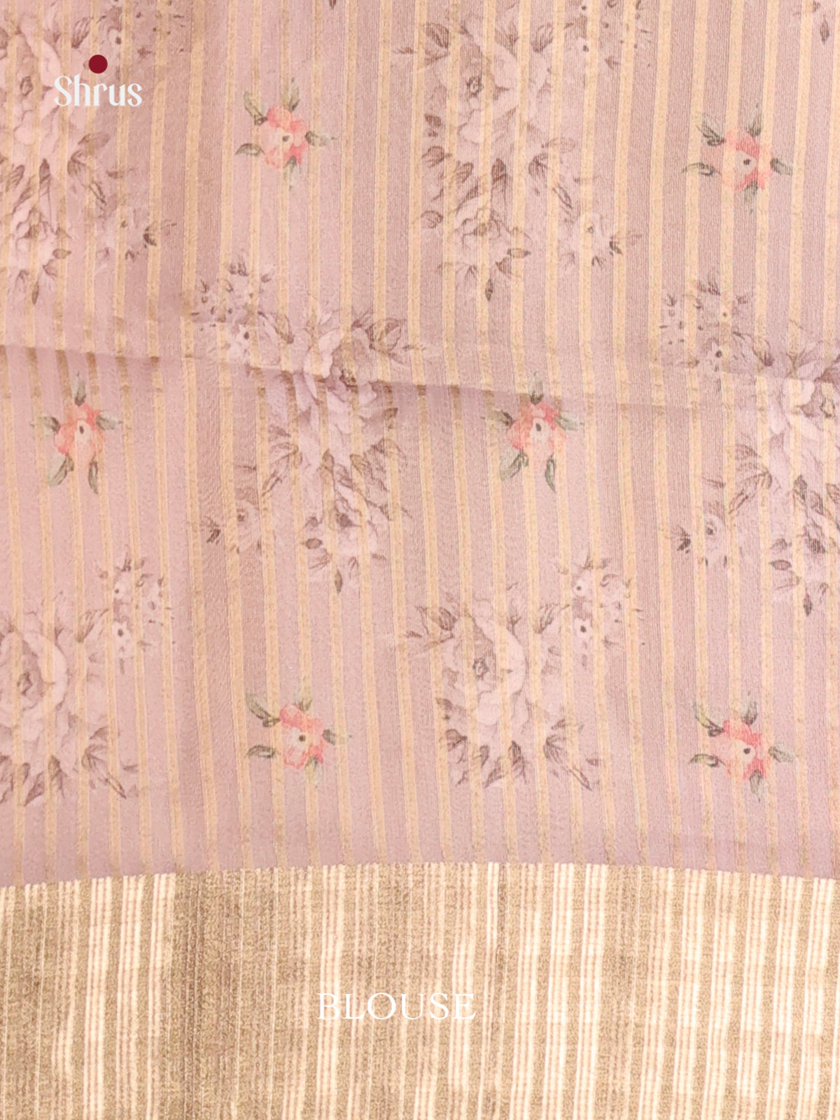 Lavender - Semi Organza Saree