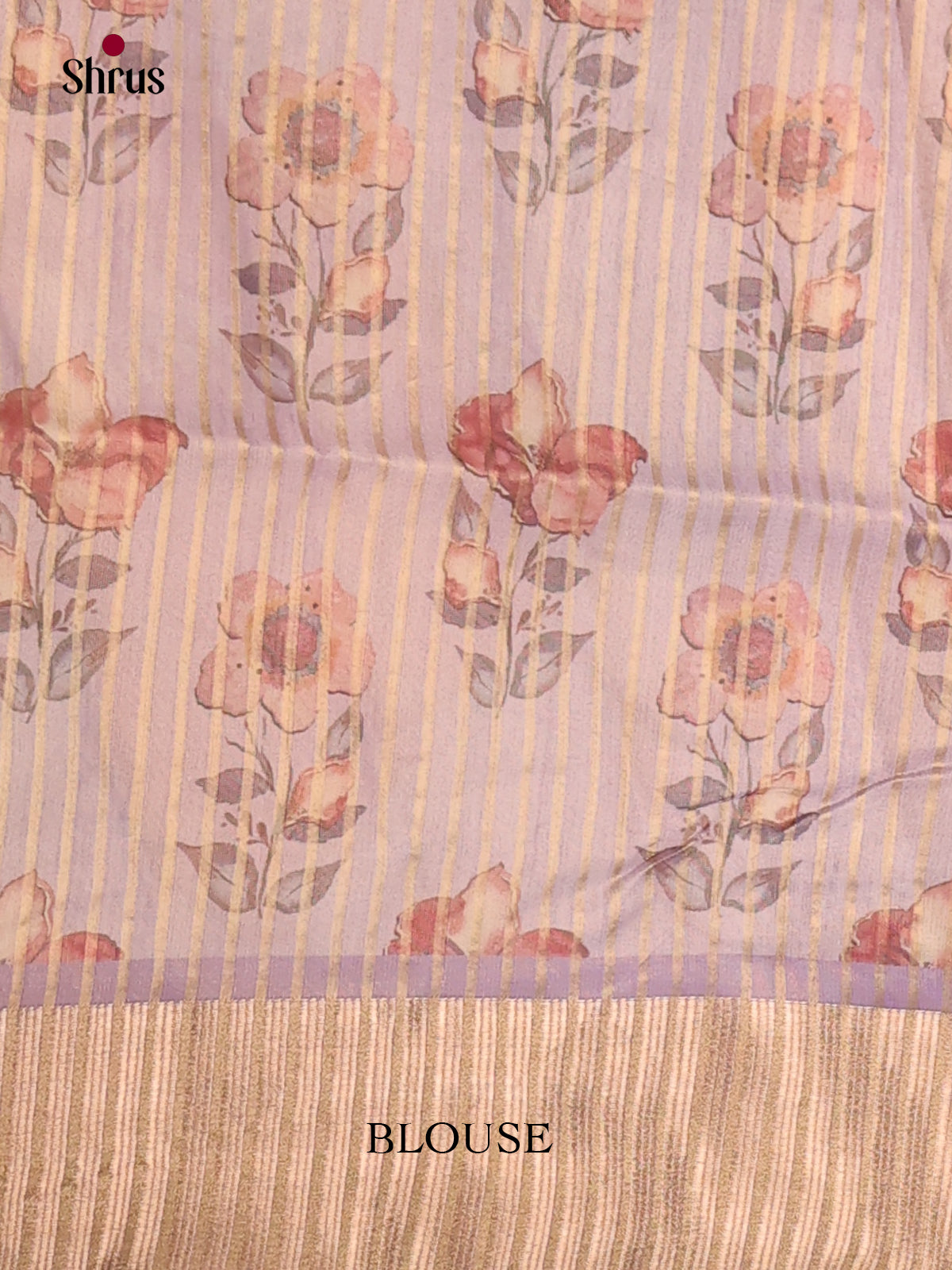 Lavender - Semi Organza Saree