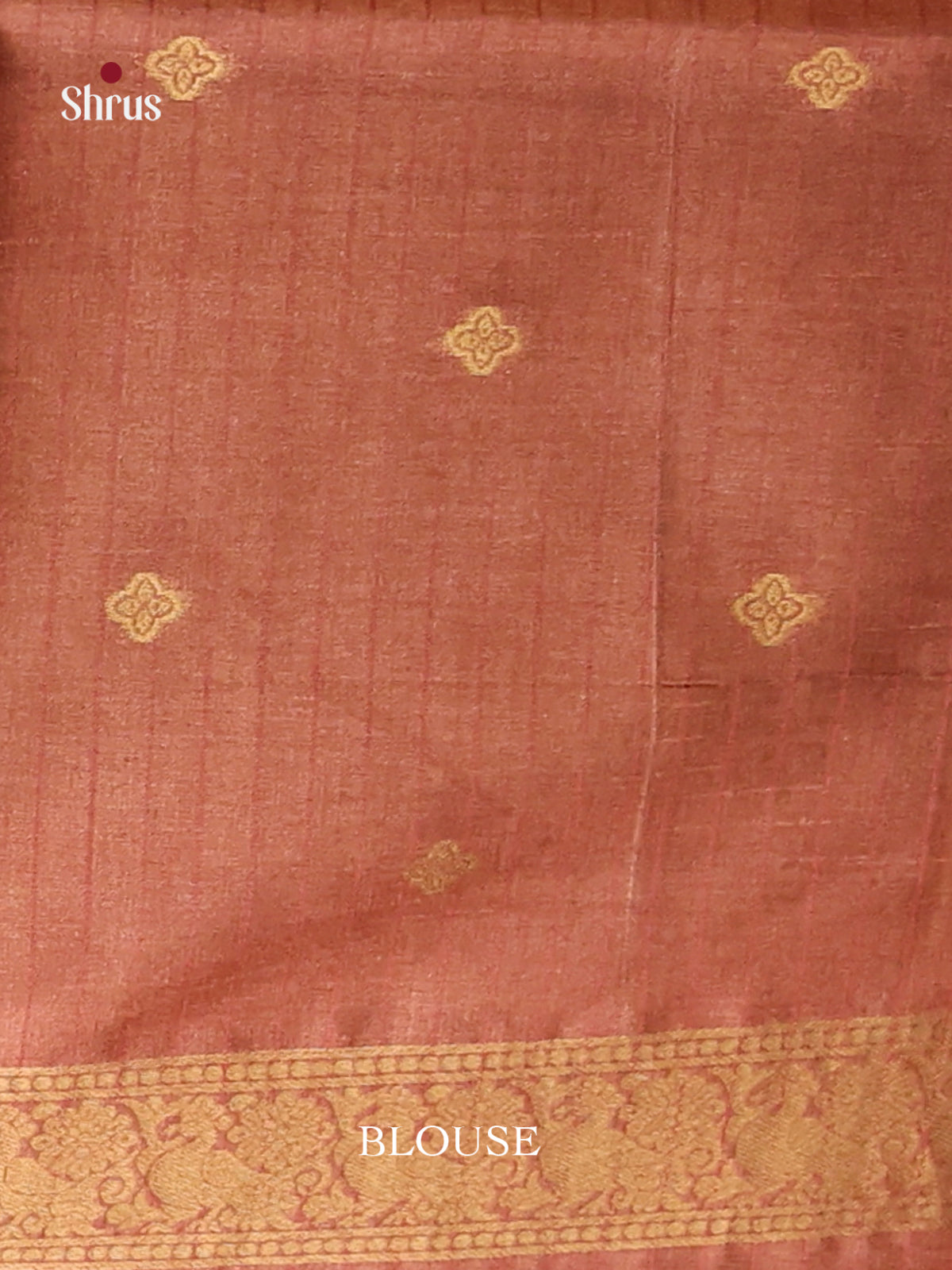 DHS23116 - Semi Tussar Saree - Shop on Shrus.com