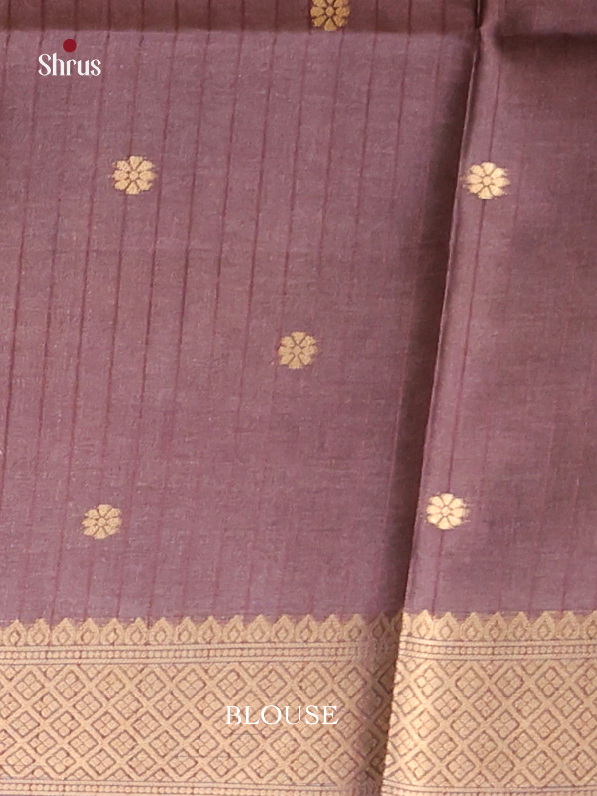 DHS23120 - Semi Tussar Saree - Shop on Shrus.com