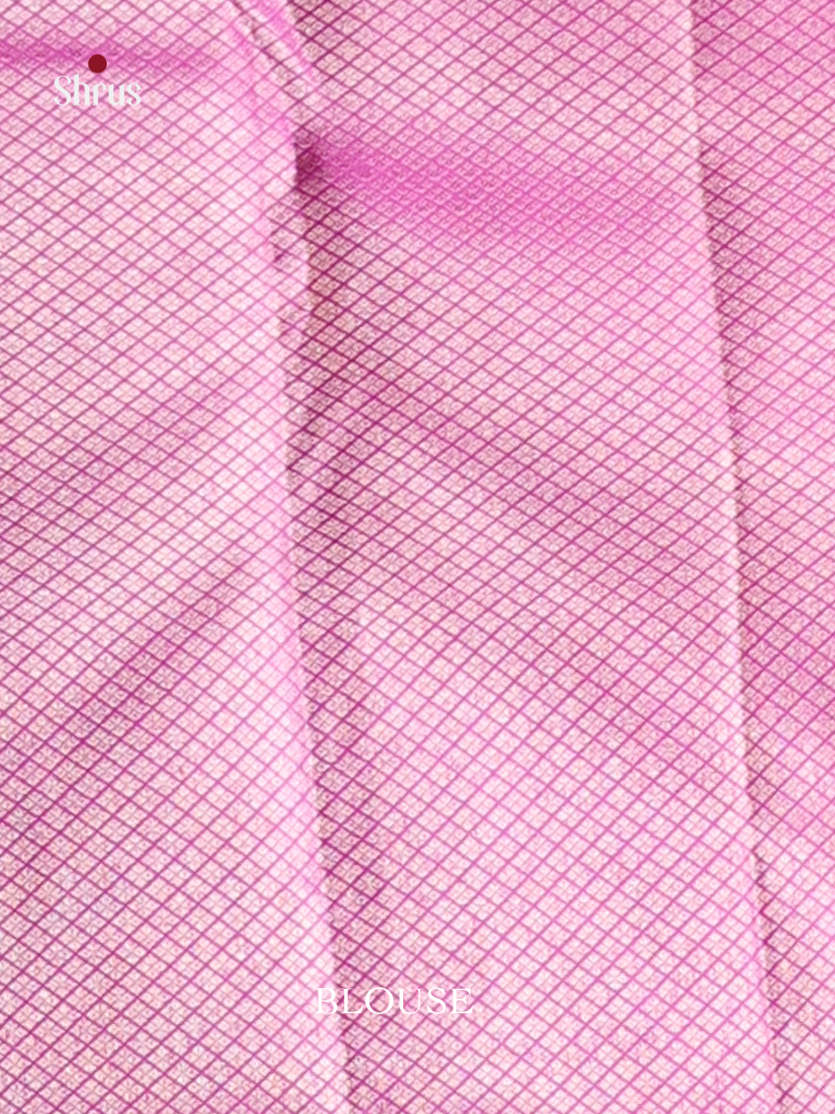 Blue & Majenta Kanchipuram silk Saree with zari floral brocade