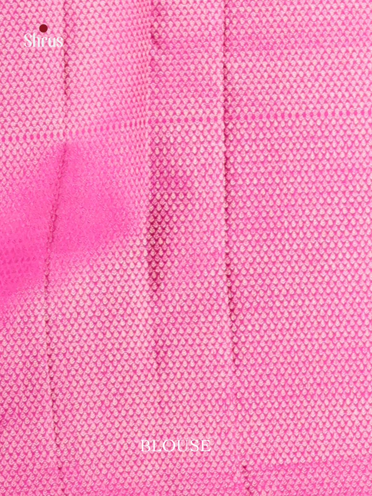 Classic Peach Kanjivaram silk Saree with zari Woven diagonal stripes & Majenta Border -2