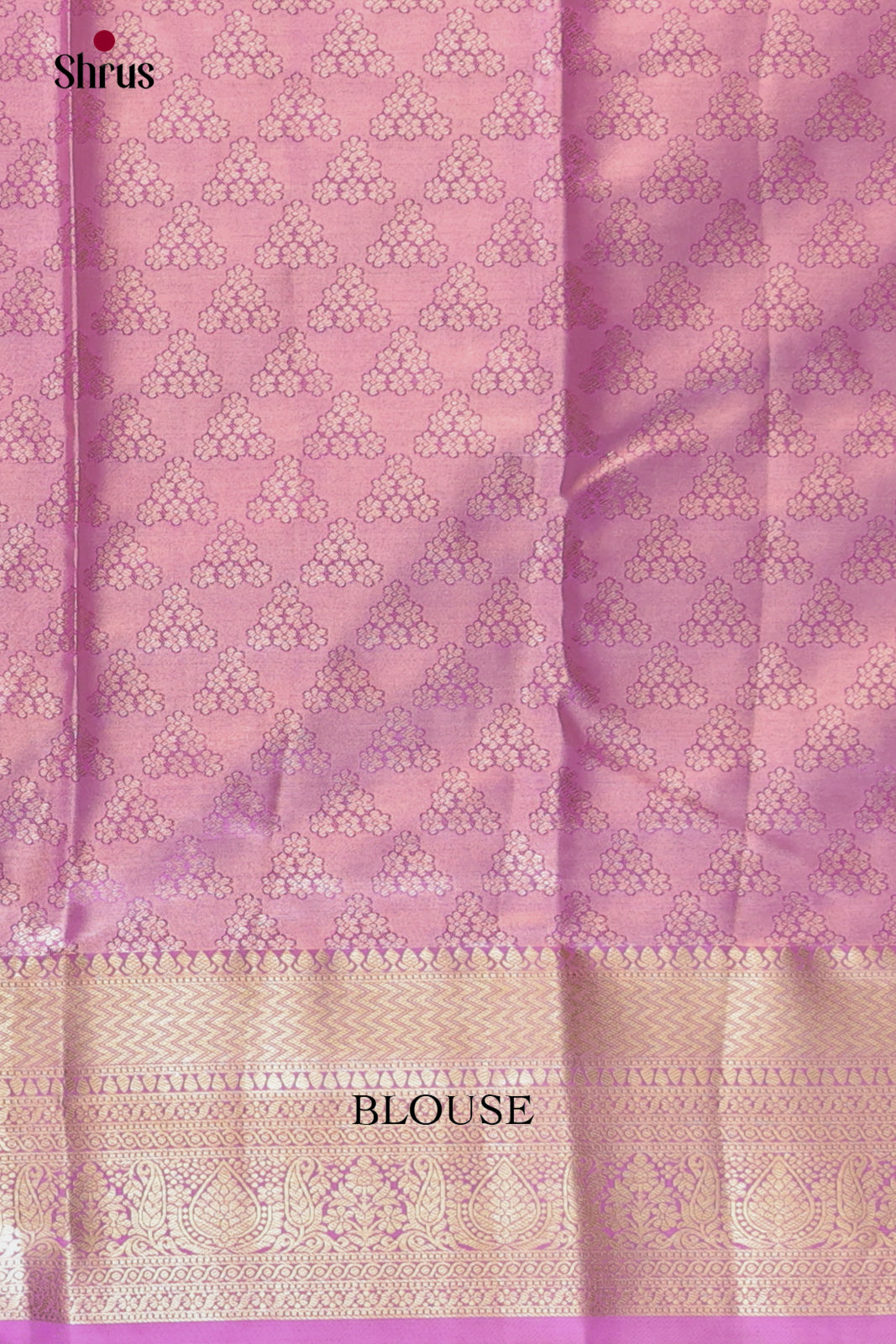 DHS23242 - Kanchipuram-halfpure Saree - Shop on Shrus.com
