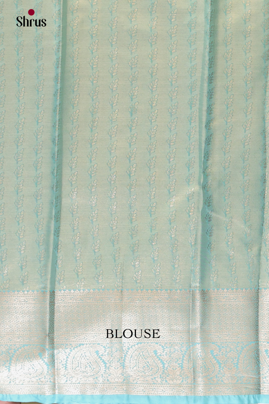 Green & Blue - Kanchipuram-halfpure Saree - Shop on Shrus.com