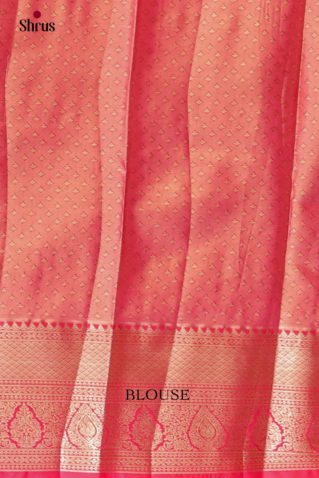 Pink - Kanchipuram-halfpure Saree 2