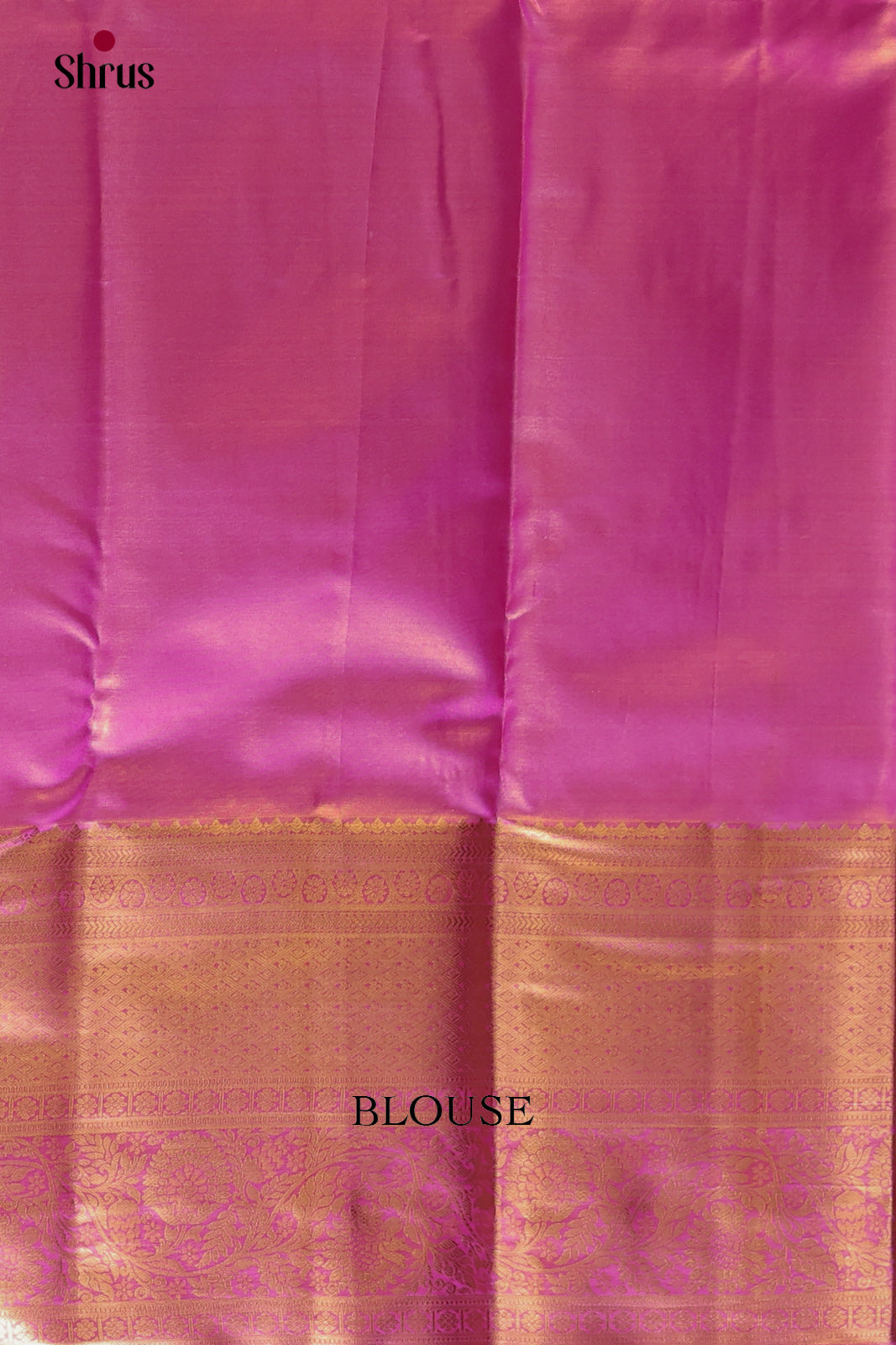 DHS23266 - Kanchipuram-halfpure Saree - Shop on Shrus.com