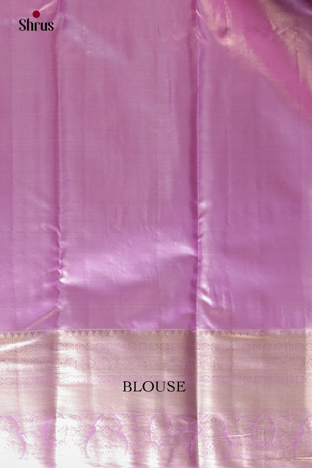 Purple(Single Tone)- Kanchipuram-halfpure Saree - Shop on Shrus.com