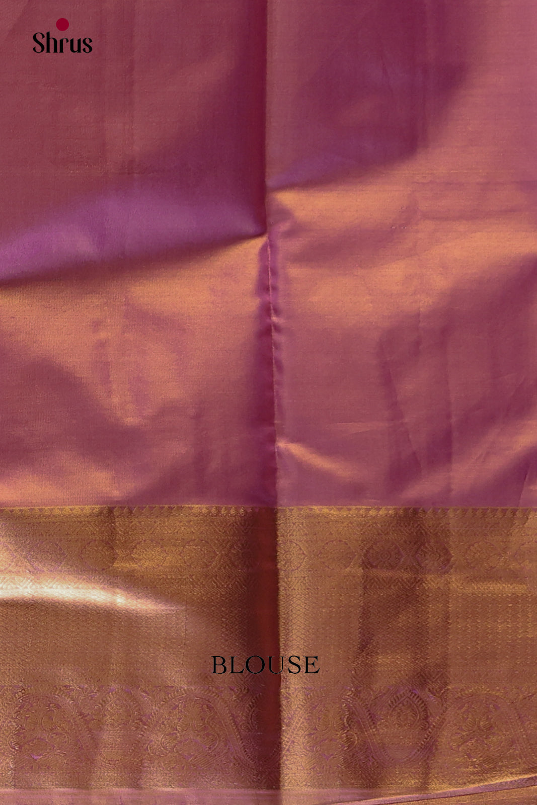 Purple(Single Tone) - Kanchipuram-halfpure Saree - Shop on Shrus.com