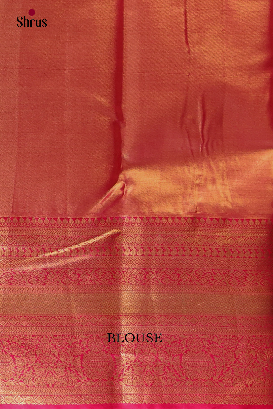 DHS23284 - Kanchipuram-halfpure Saree - Shop on Shrus.com