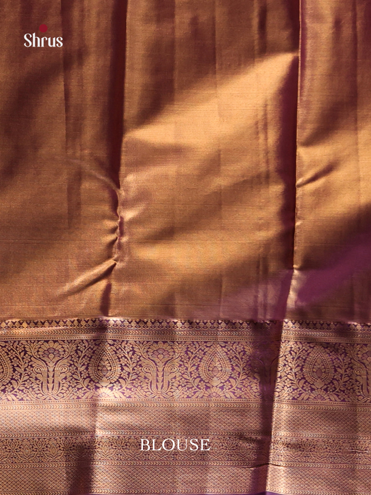 DHS23288 - Kanchipuram-halfpure Saree - Shop on Shrus.com