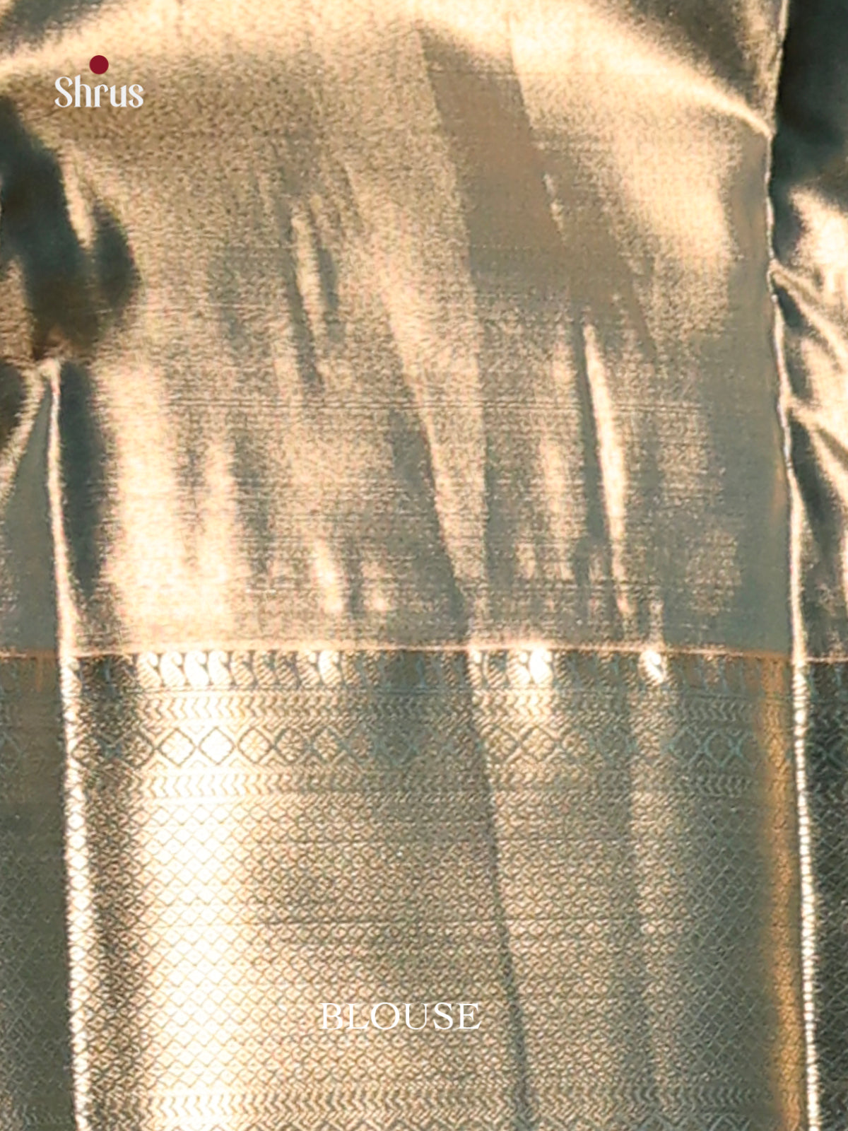 Lavender & Green - Kanchipuram-halfpure Saree - Shop on Shrus.com