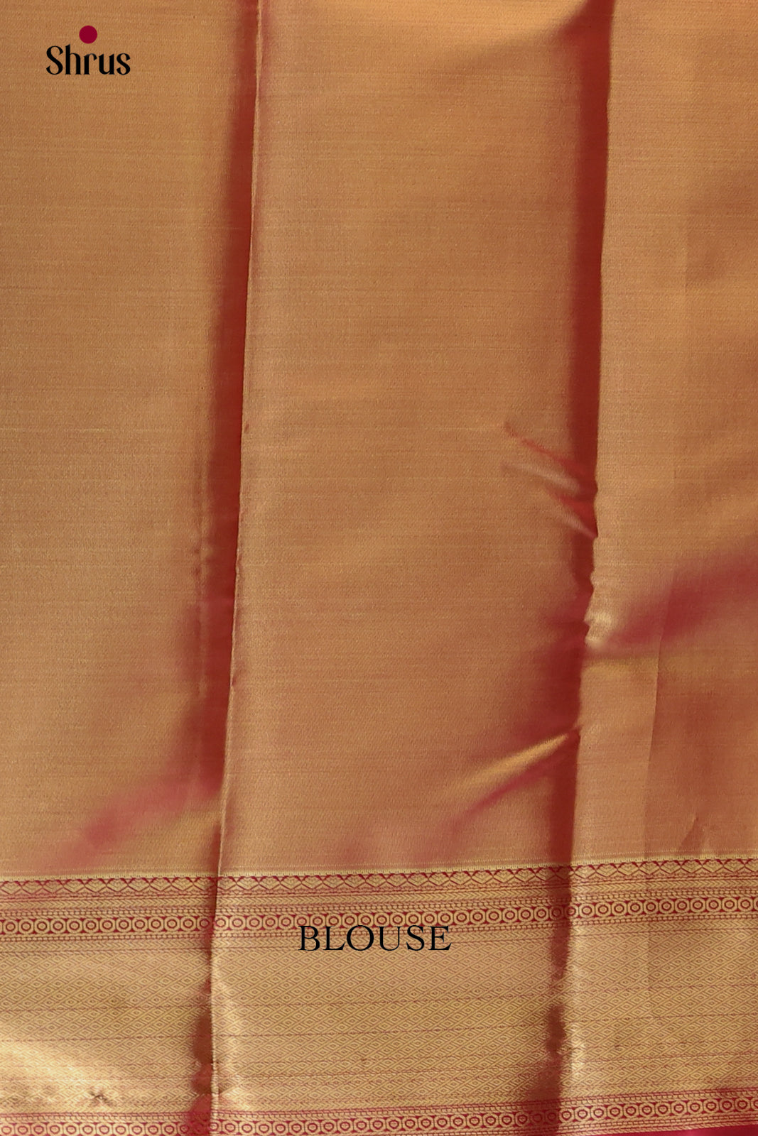 Gold & Maroon - Kanchipuram-halfpure Saree - Shop on Shrus.com