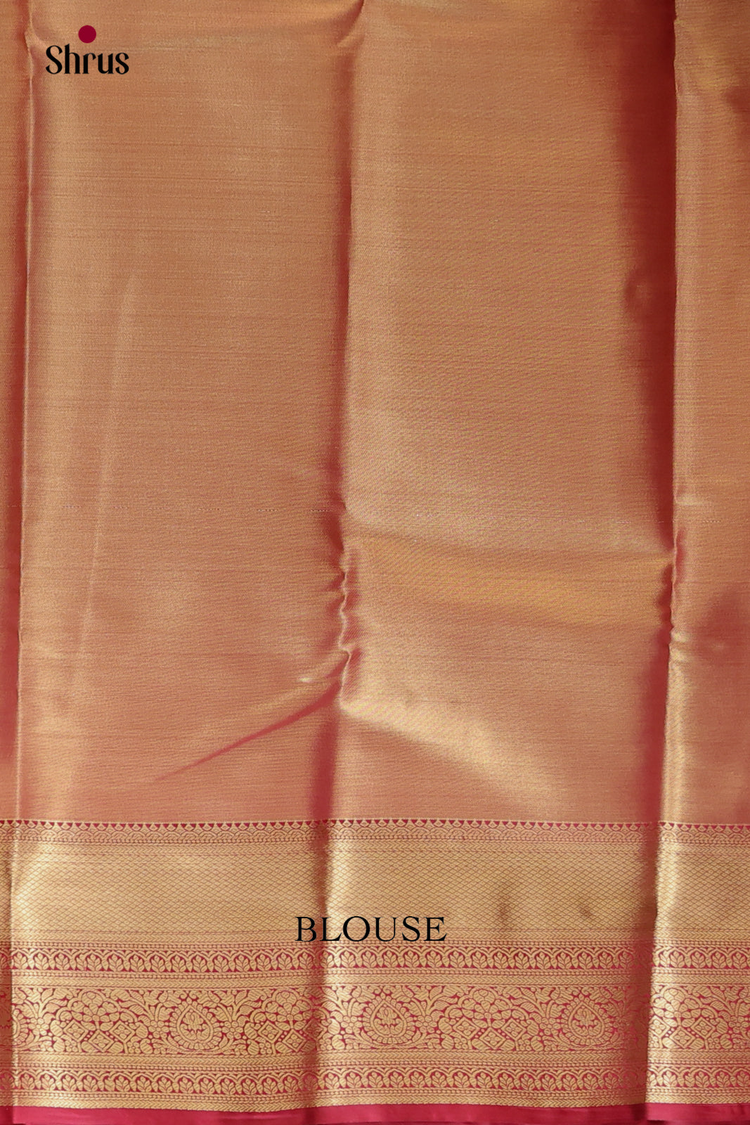 Gold & Maroon - Kanchipuram-halfpure Saree - Shop on Shrus.com