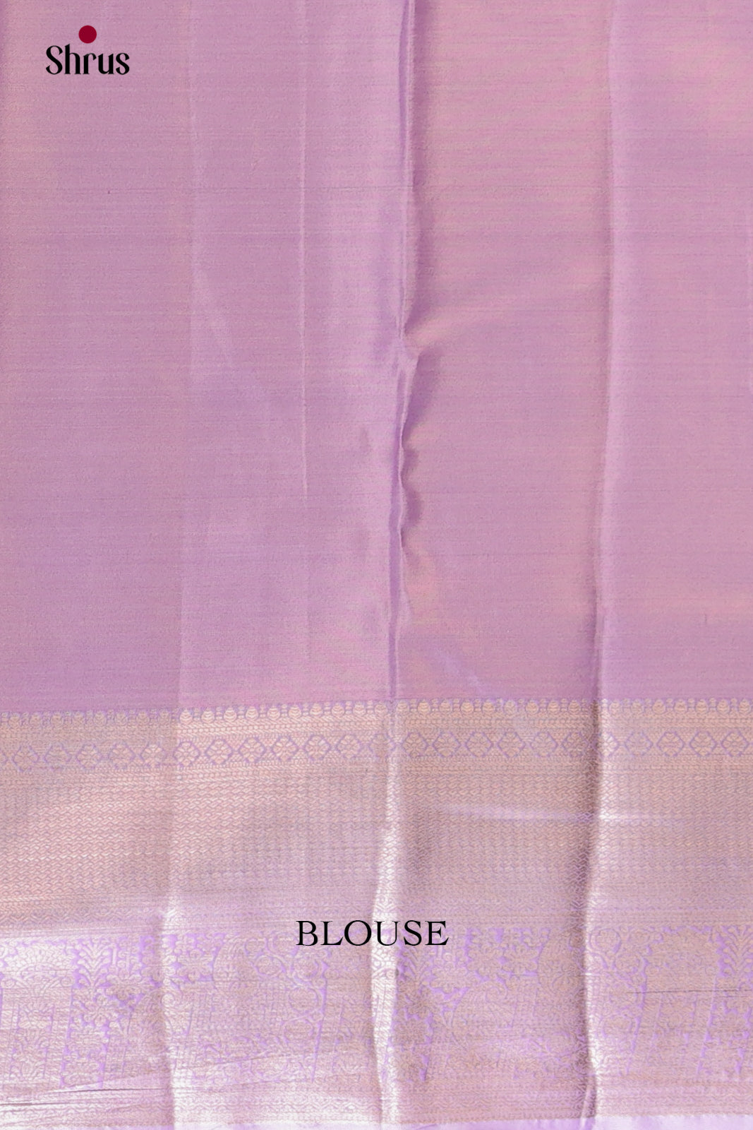 Lavender(Single Tone) - Kanchipuram-halfpure Saree - Shop on Shrus.com
