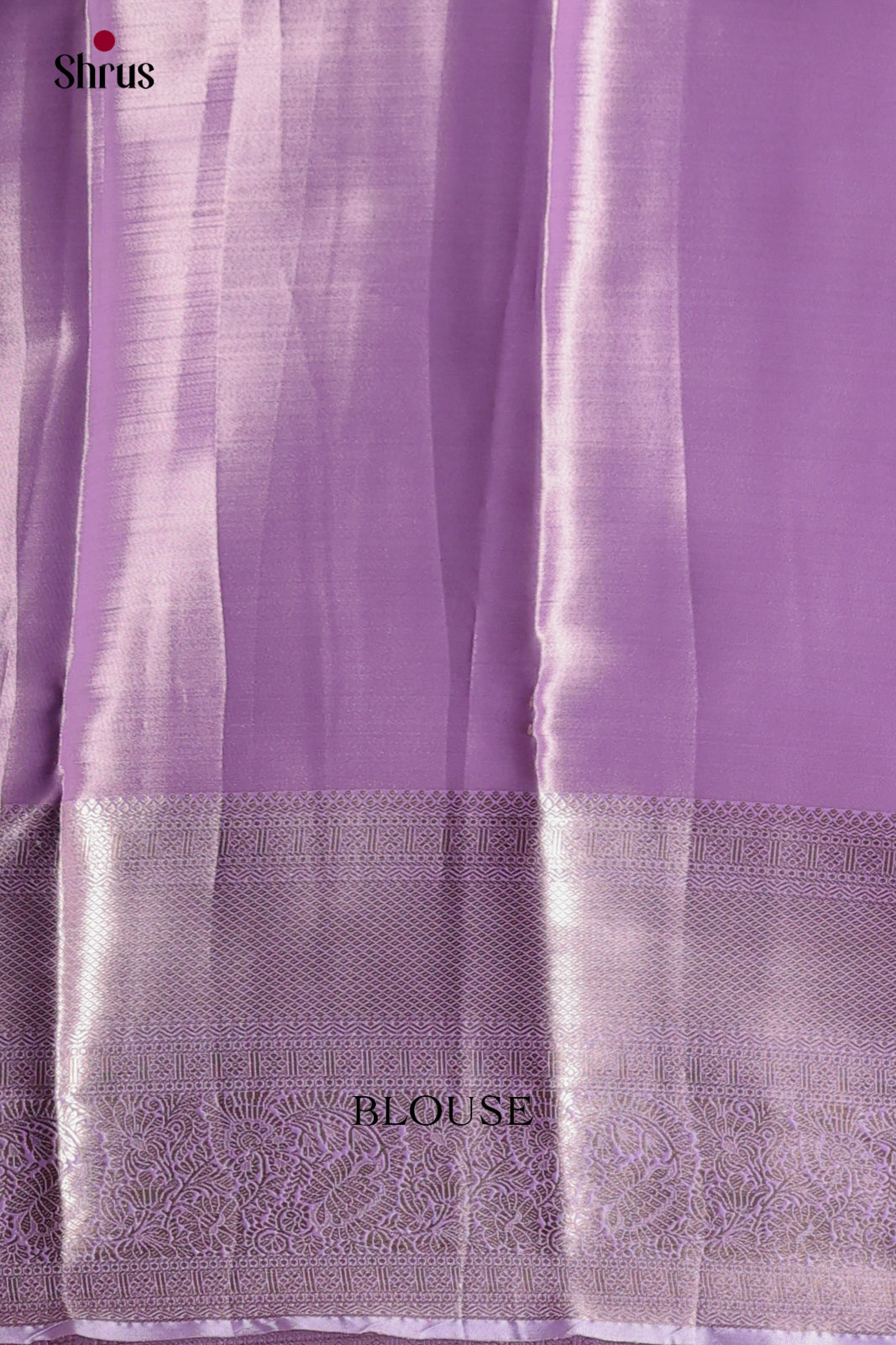 Lavender(Single Tone) - Kanchipuram-halfpure Saree - Shop on Shrus.com