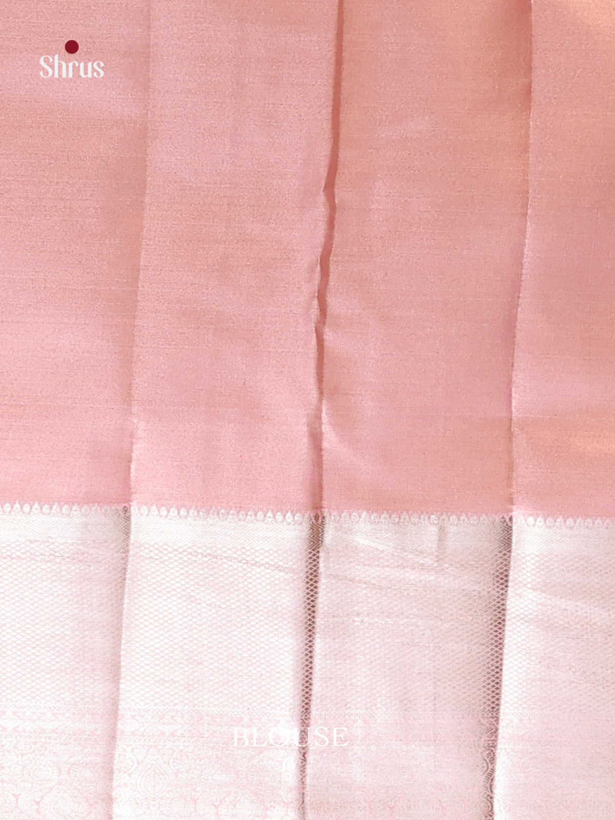 Pink Kanchipuram halfpure Saree 2