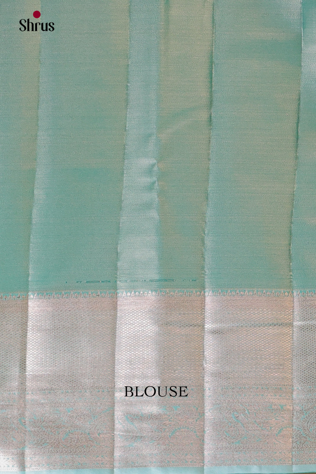 Ice Green(single Tone) - Kanchipuram-halfpure Saree - Shop on Shrus.com