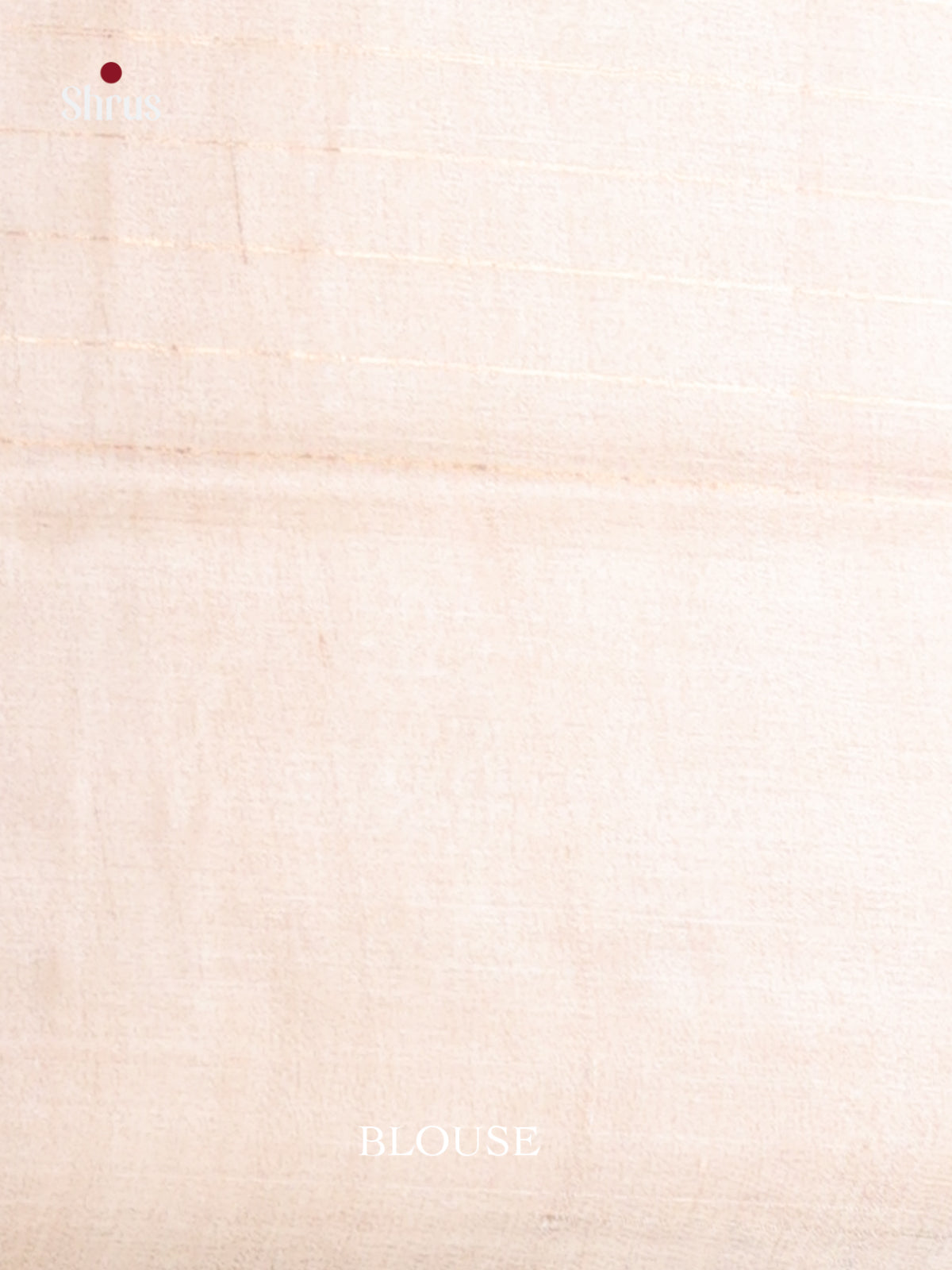 Cream(Single Tone) - Tussar Saree - Shop on Shrus.com
