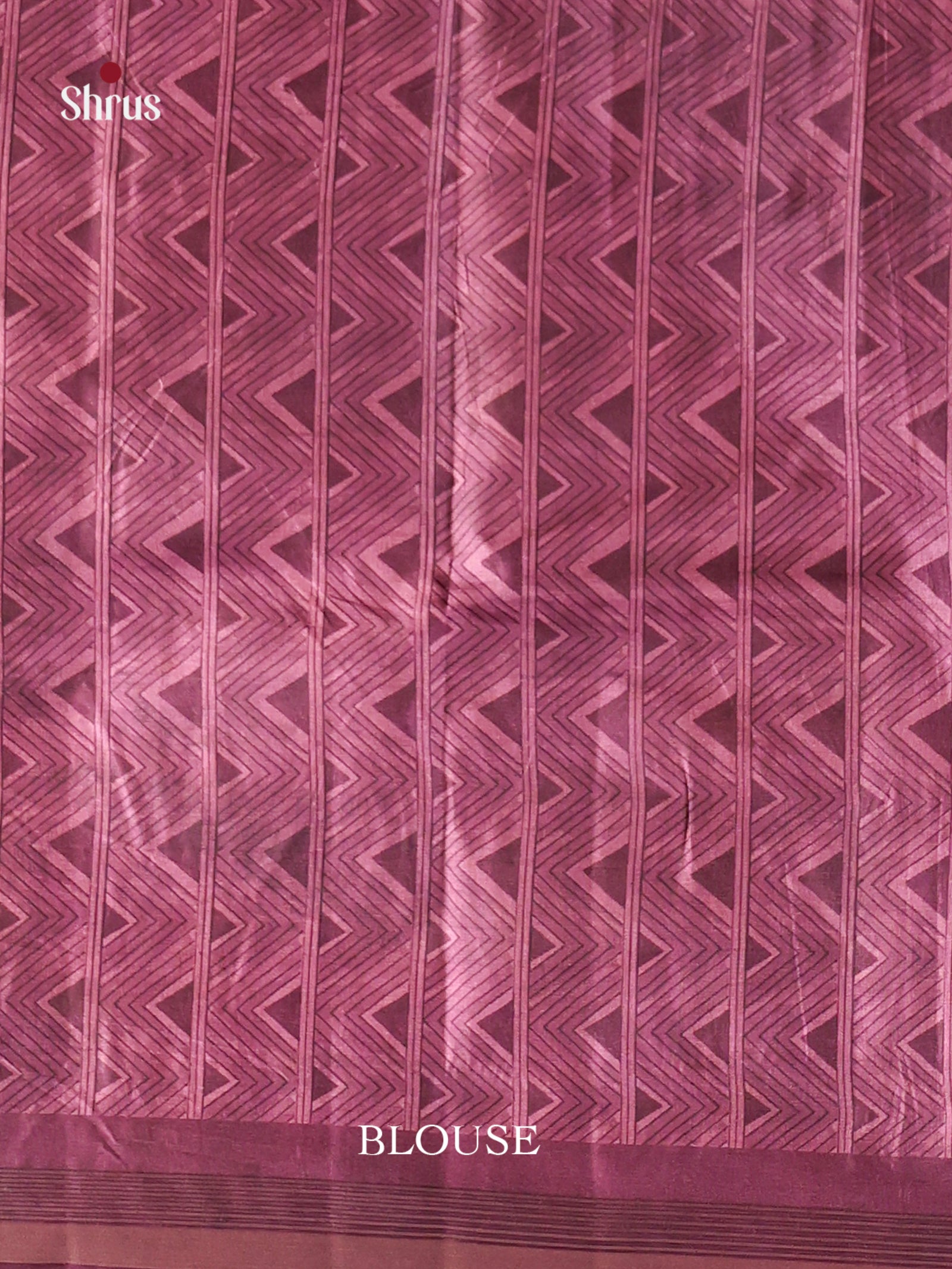 Purple - Moonga Silk Saree