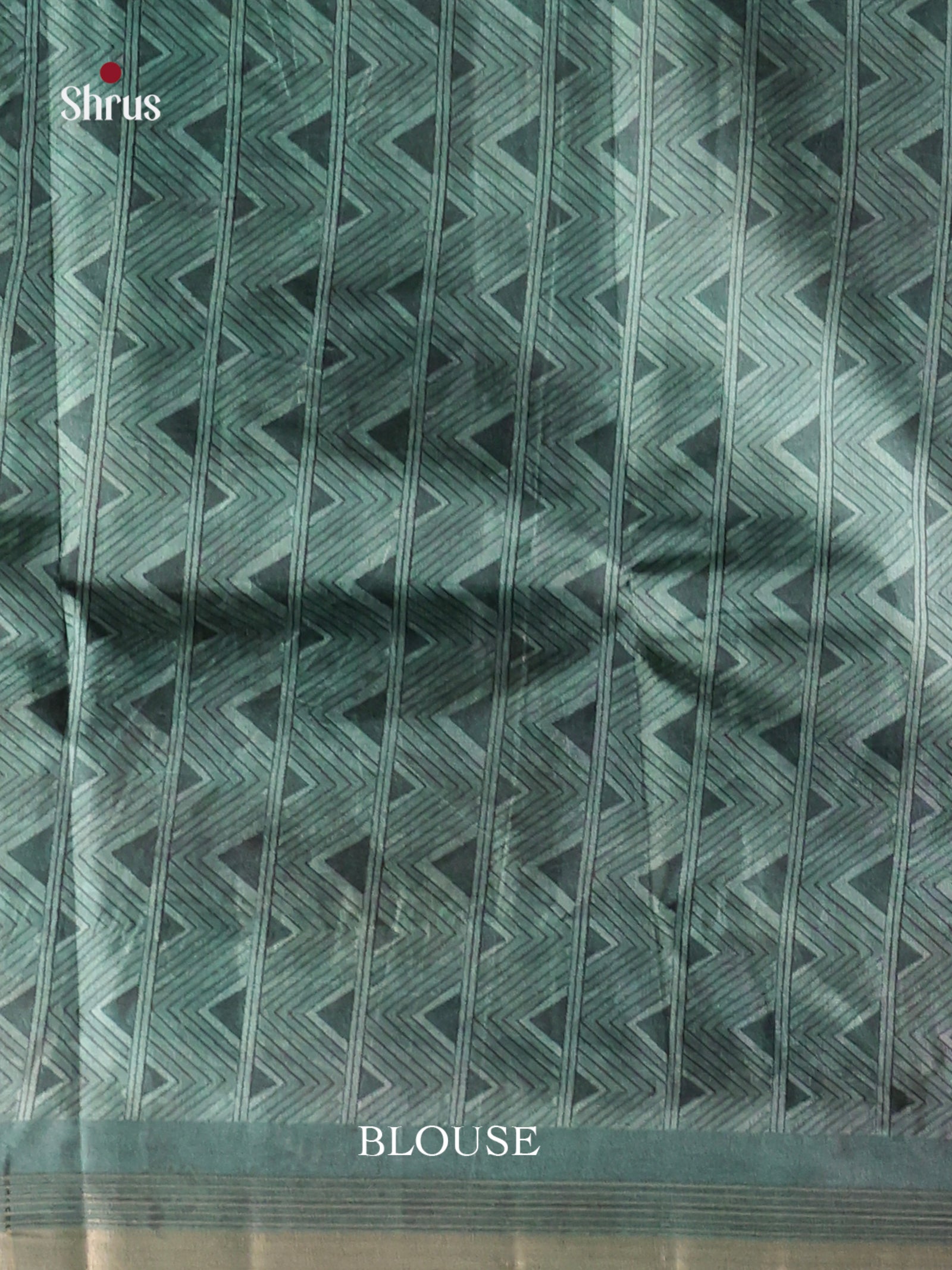 Green & Black- Moonga Silk Saree